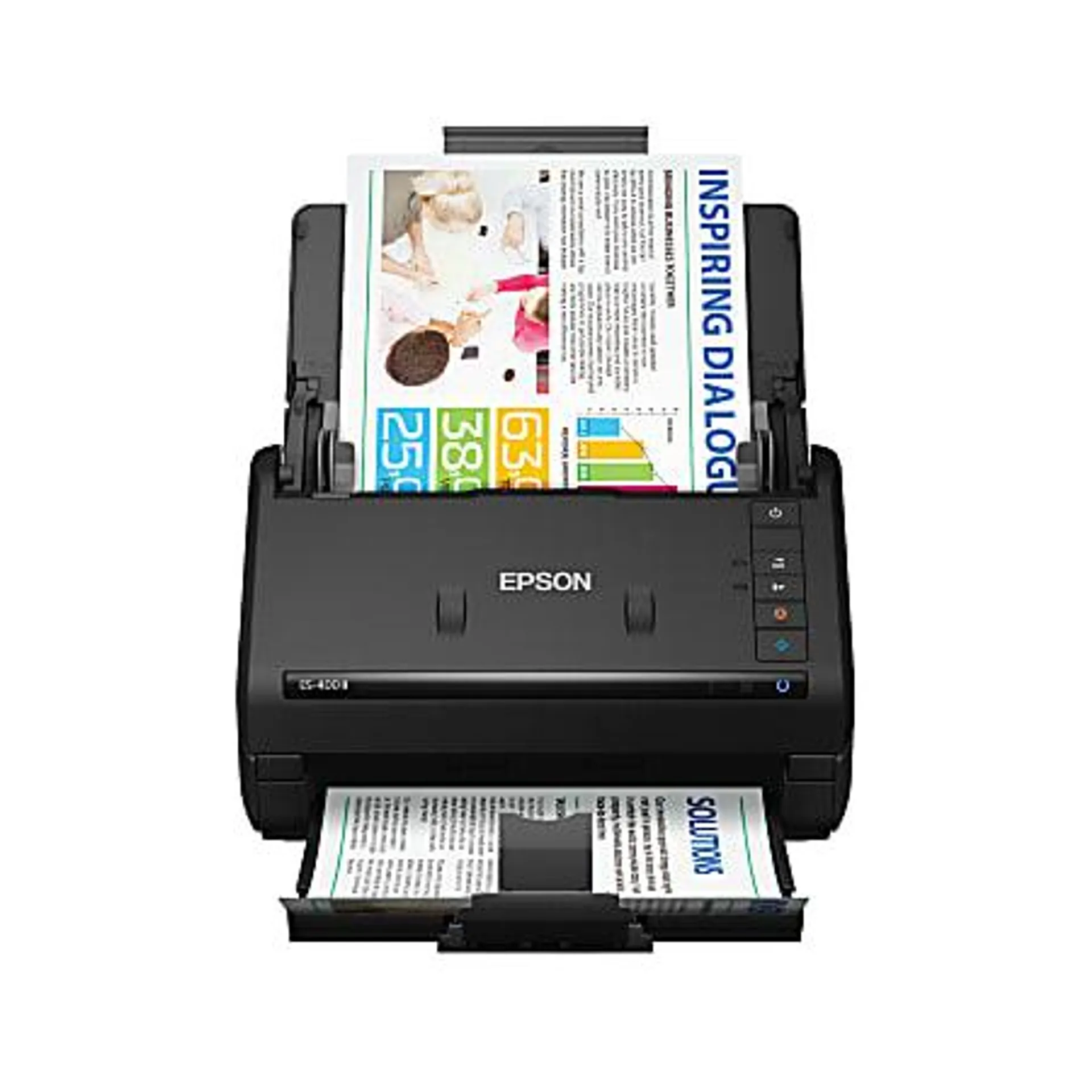 Epson® WorkForce® ES-400 II Duplex Desktop Color Document Scanner with Auto Document Feeder