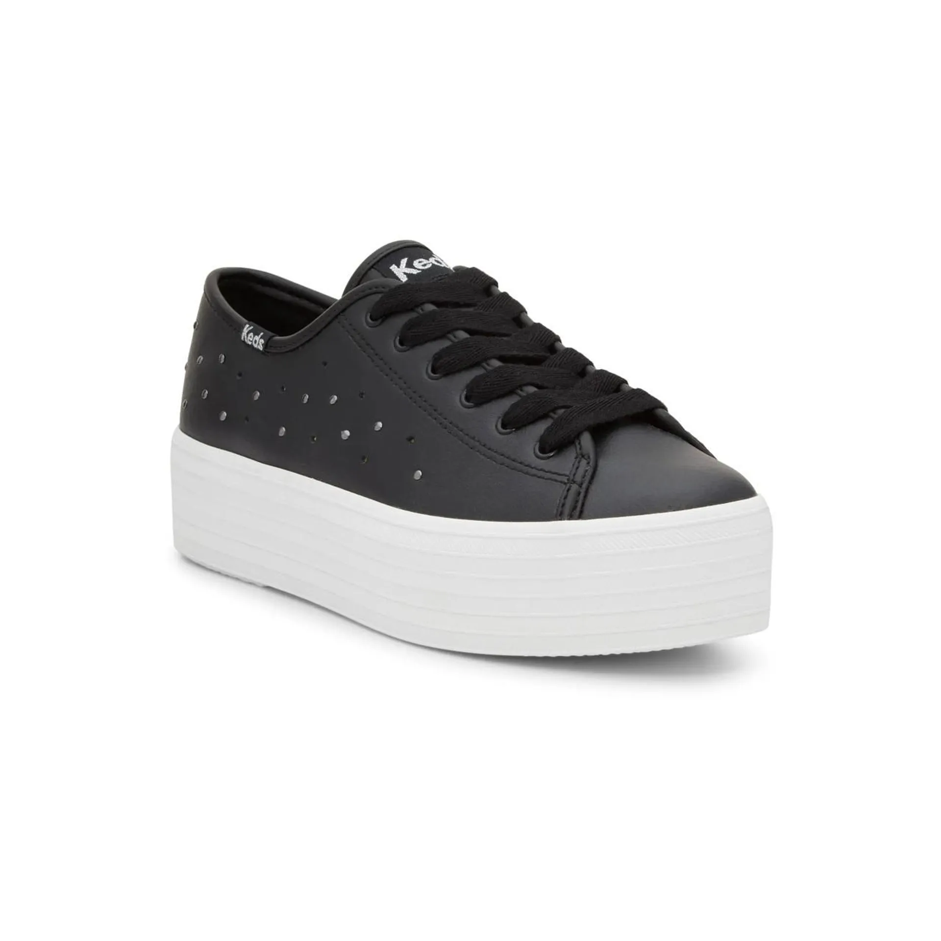 Keds Triple Up Leather Light Up Lace Up