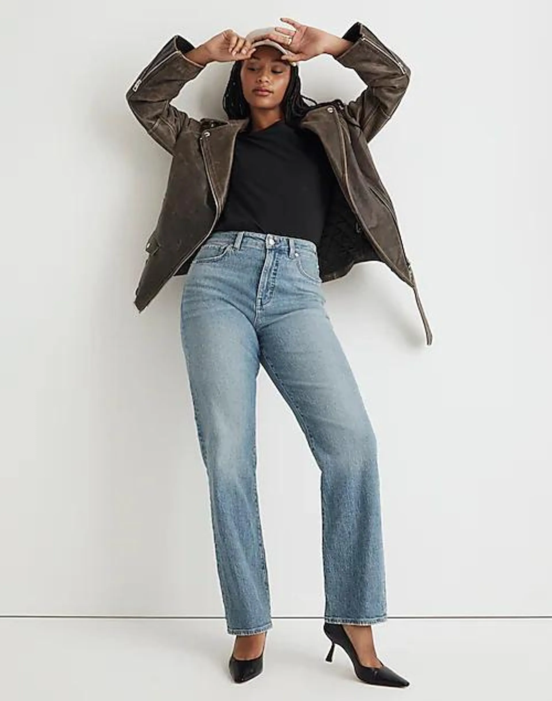 The Curvy '90s Straight Jean