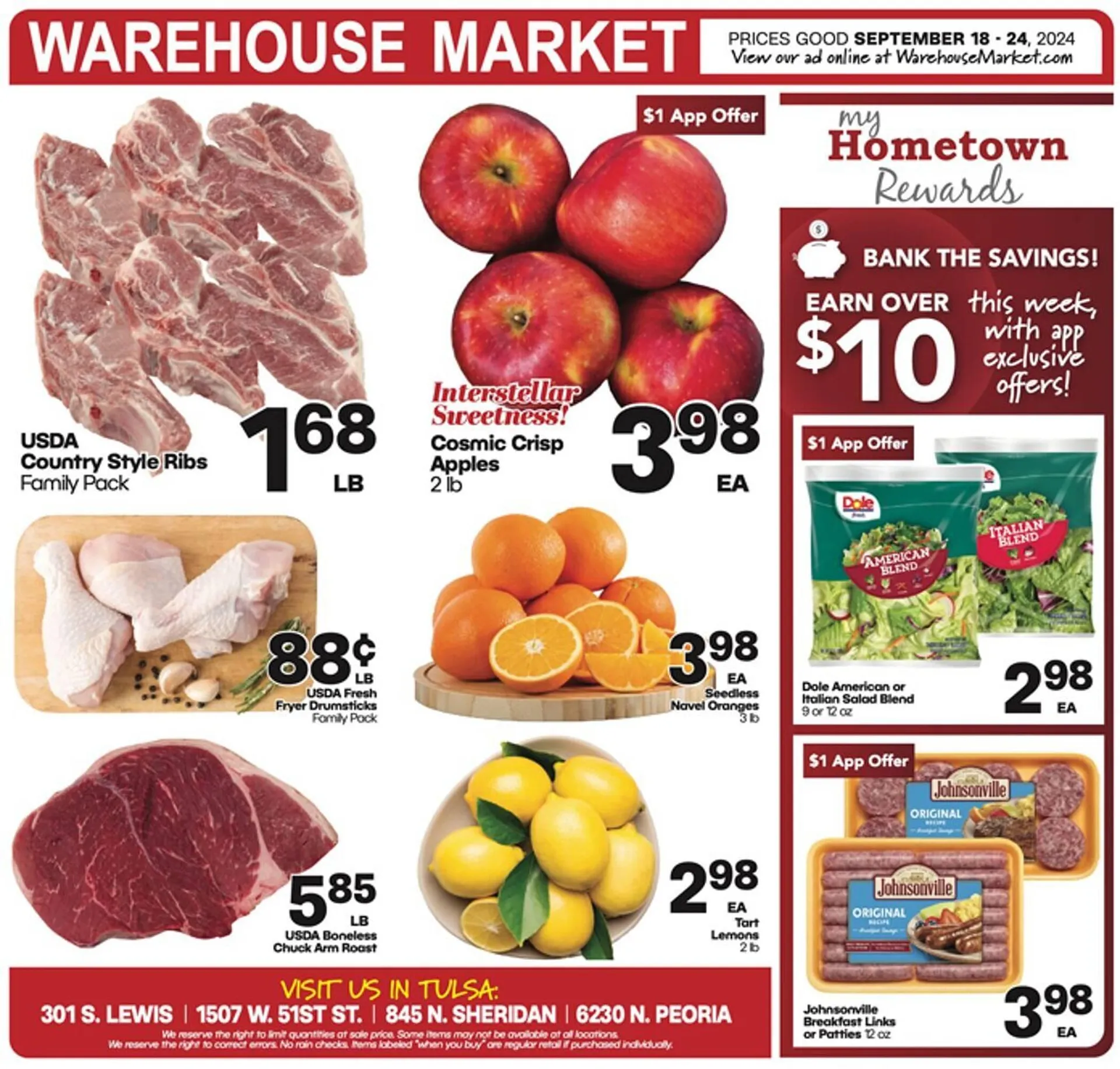 Warehouse Market Weekly Ad - 1