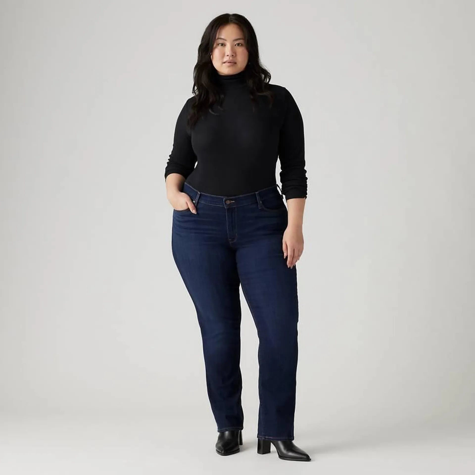 Classic Straight Women's Jeans (plus Size)