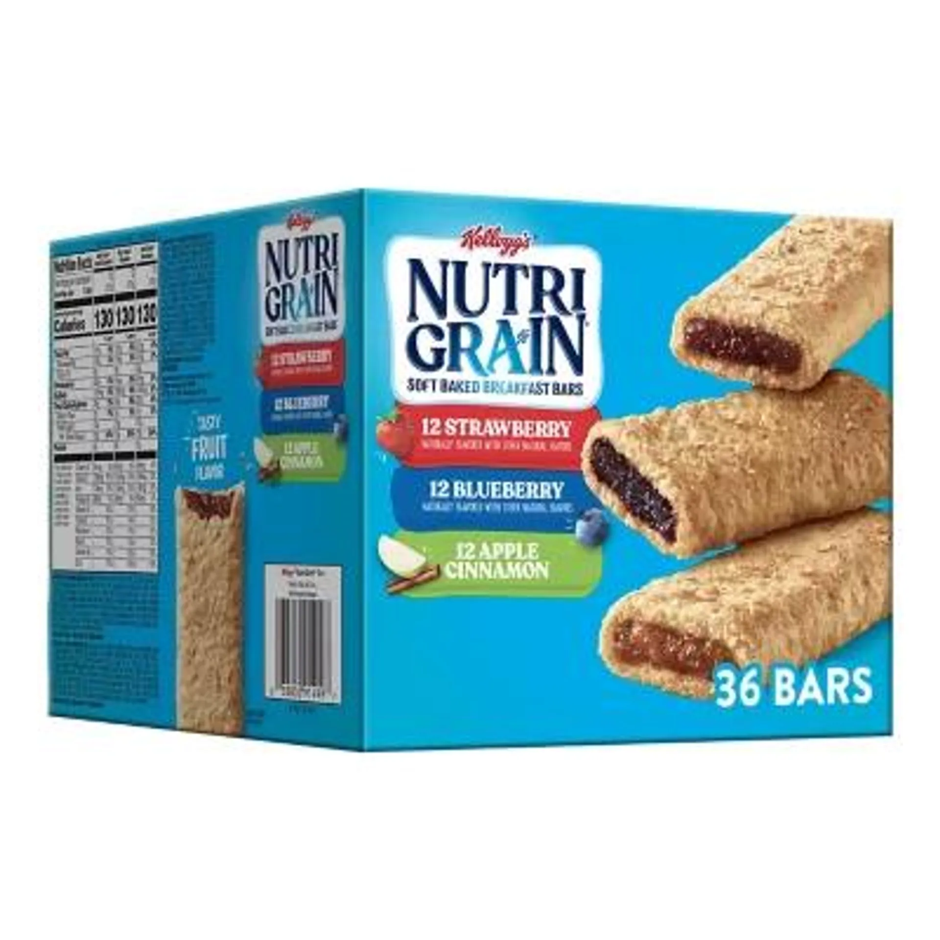 Nutri-Grain Bars Variety Pack, 1.3 oz., 36 pk.