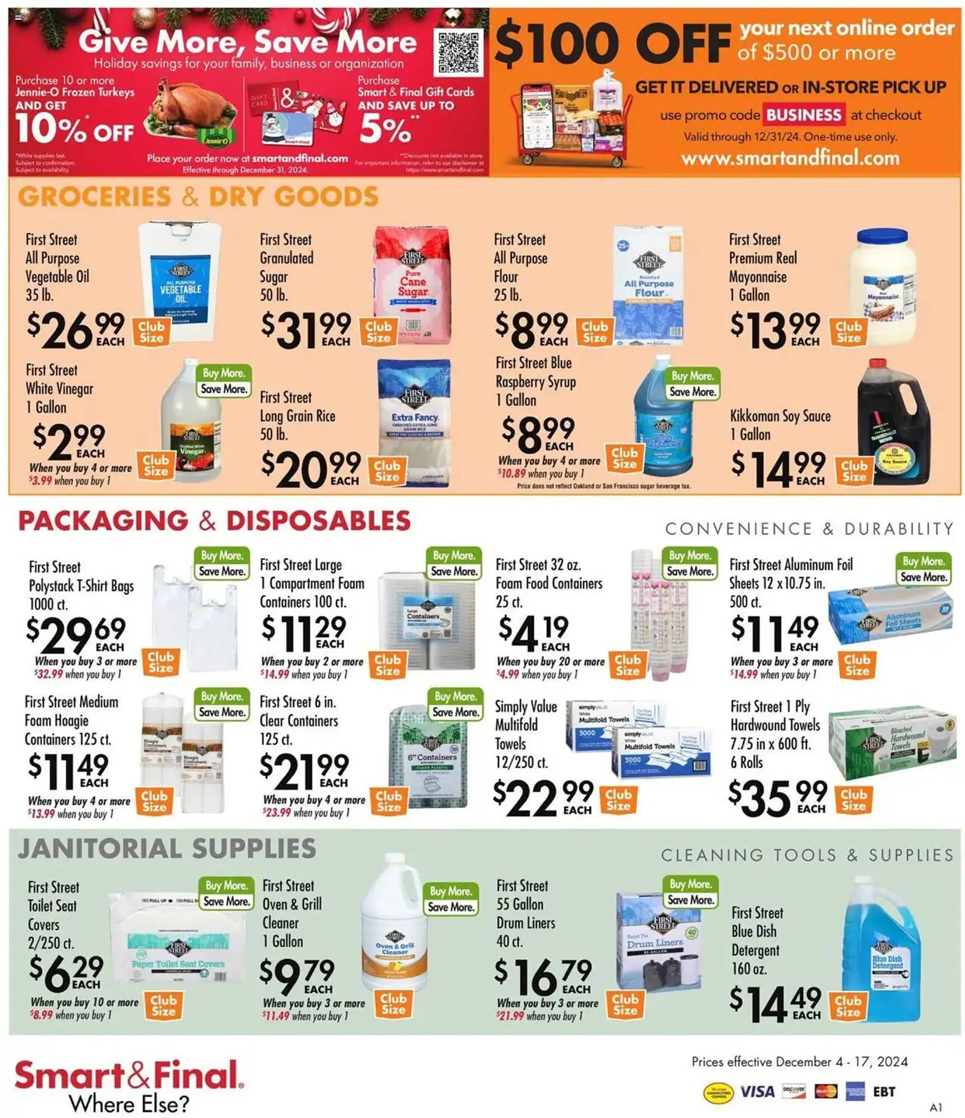 Weekly ad Smart & Final Weekly Ad from December 4 to December 17 2024 - Page 2