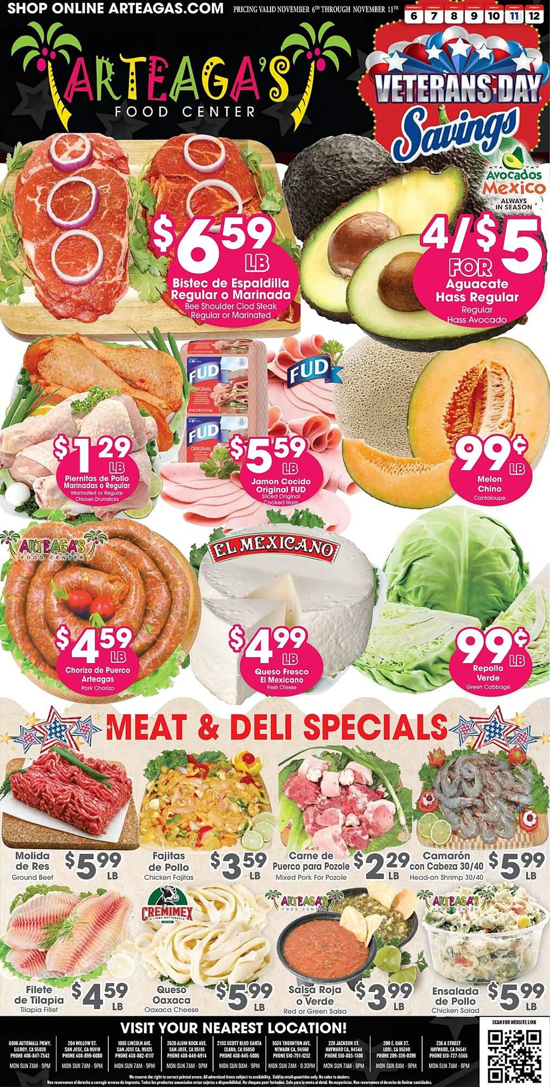 Arteagas Food Center Weekly Ad - 1