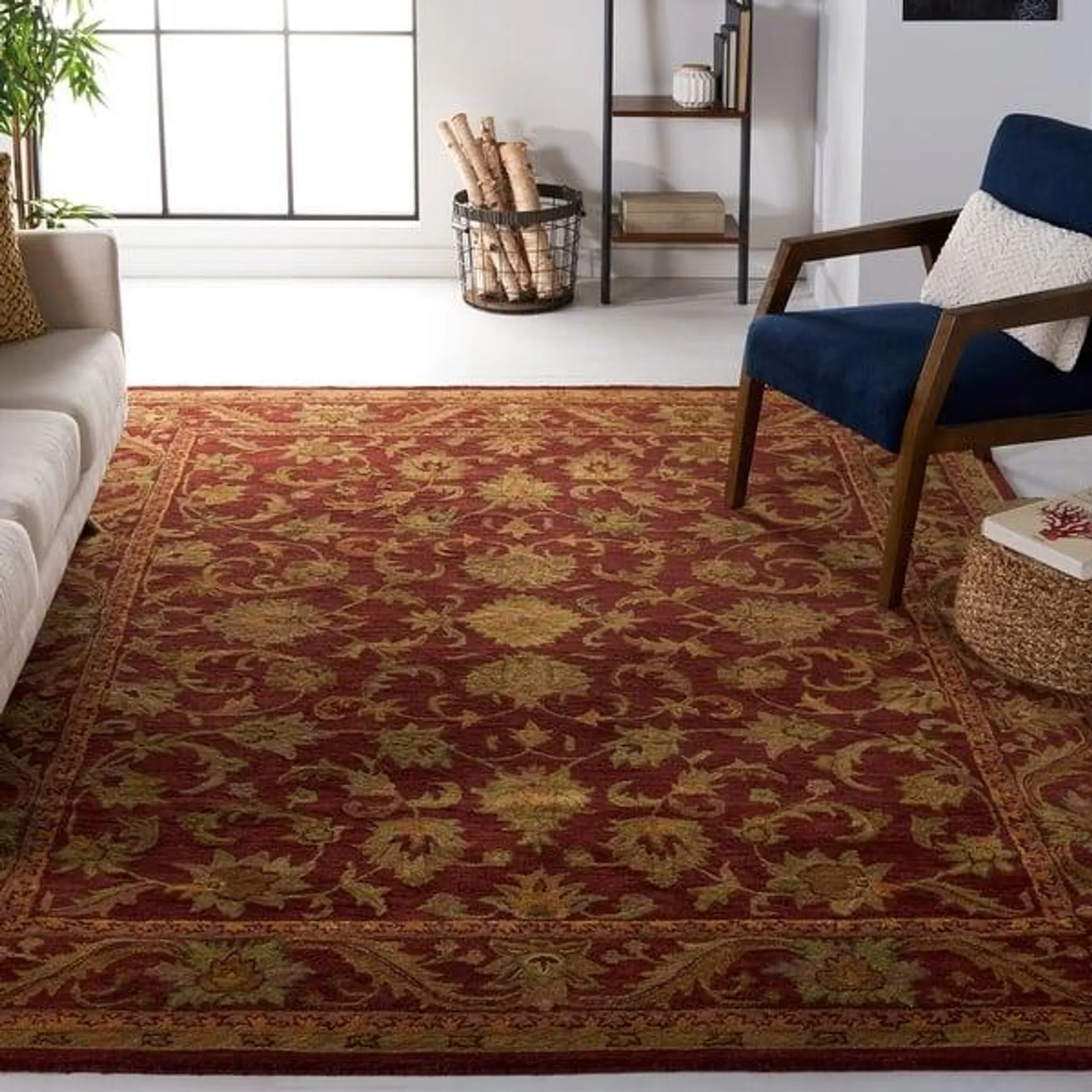 SAFAVIEH Handmade Antiquity Manerva Traditional Oriental Wool Rug