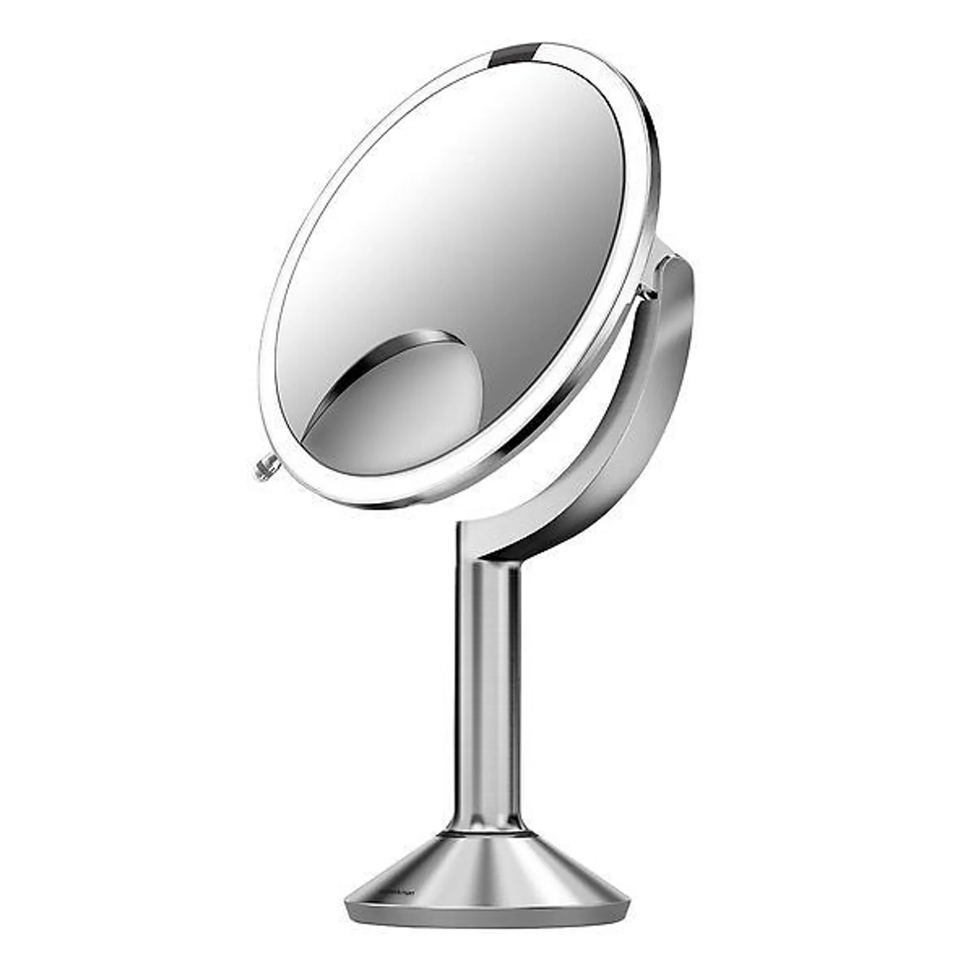 simplehuman 1X 5X 10X Touch-Control Sensor Mirror Silver