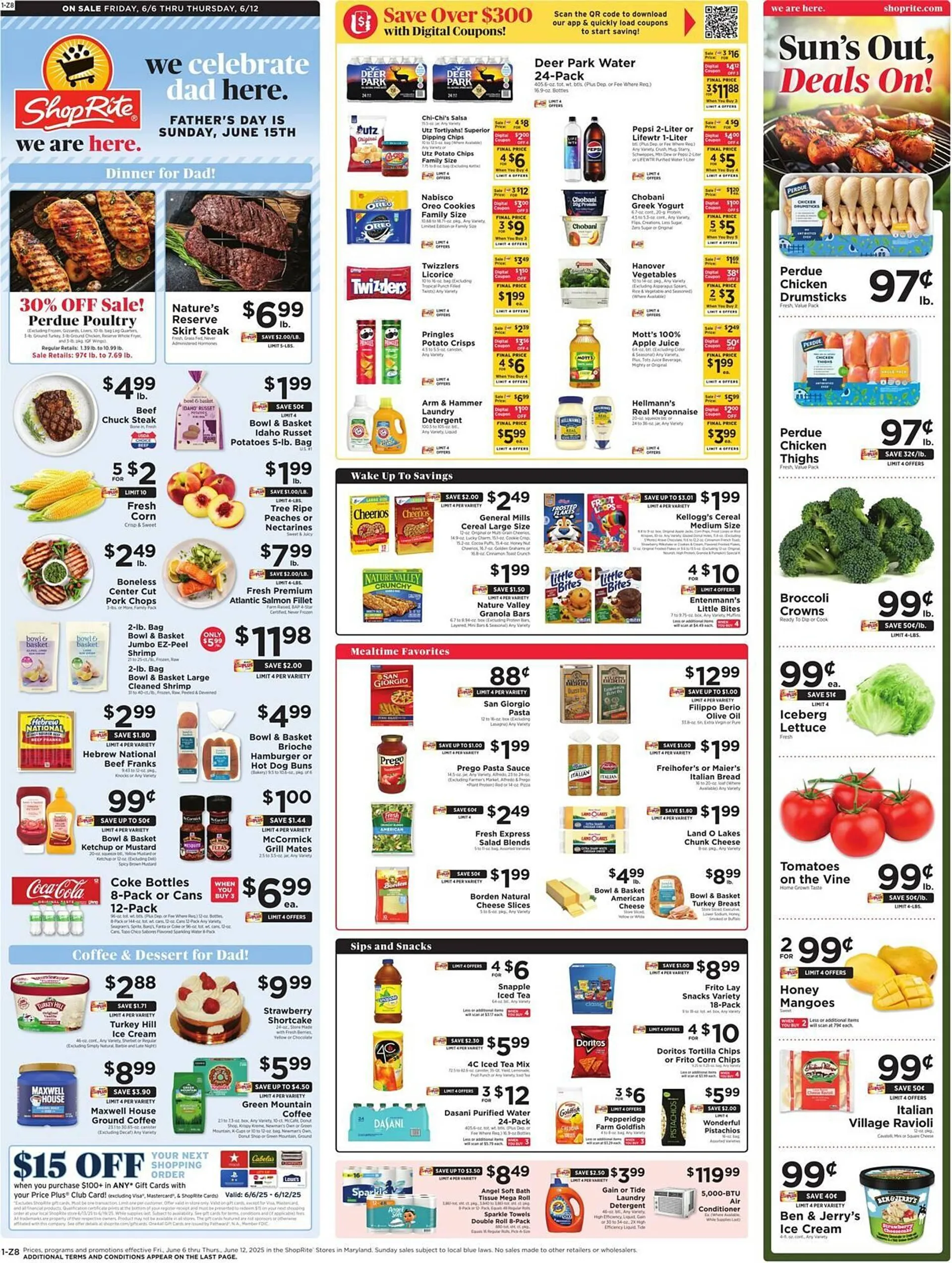 Weekly ad ShopRite Weekly Ad from June 5 to June 14 2025 - Page 1