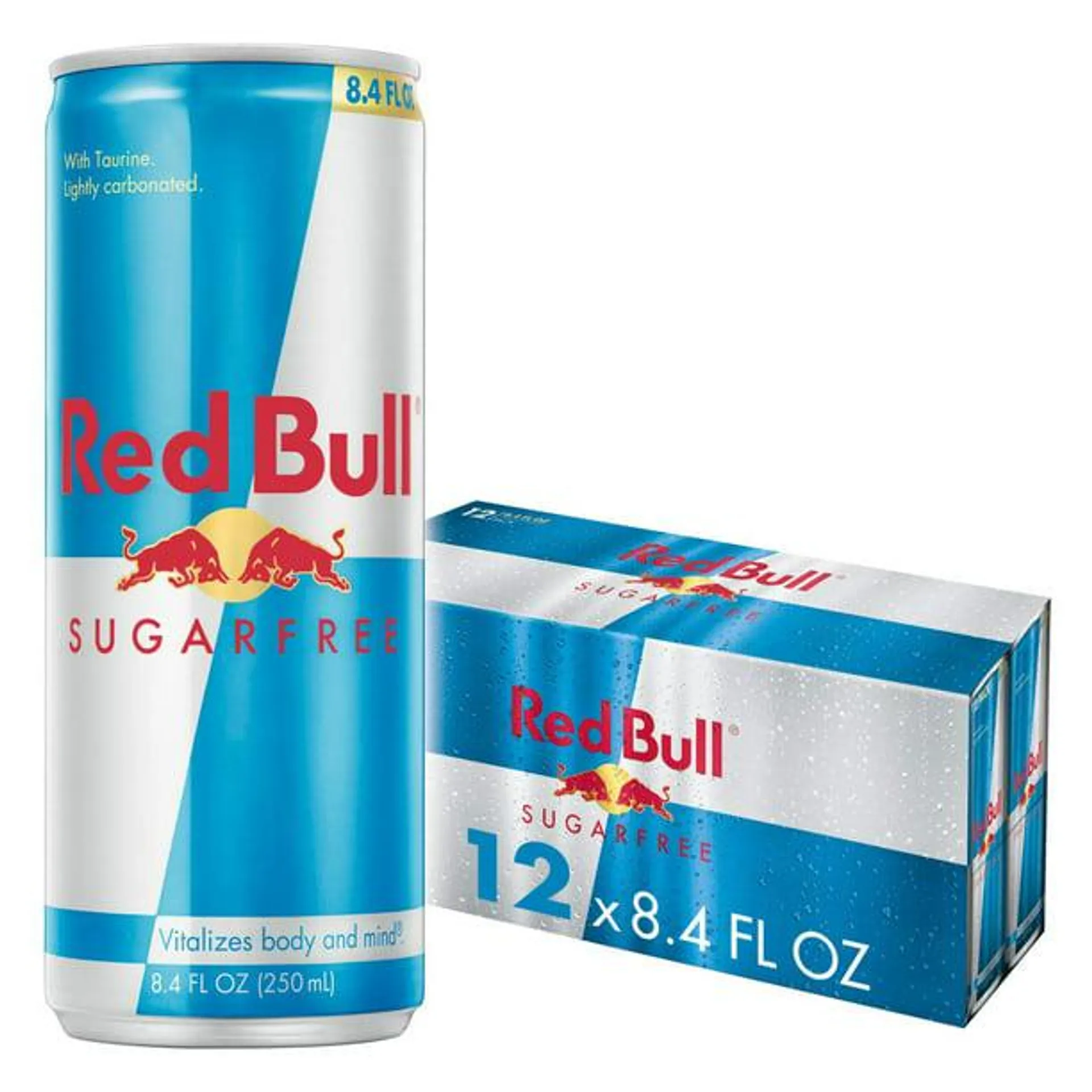 Red Bull Energy Drink, Sugar Free, 8.4 Fl Oz (12 Pack)