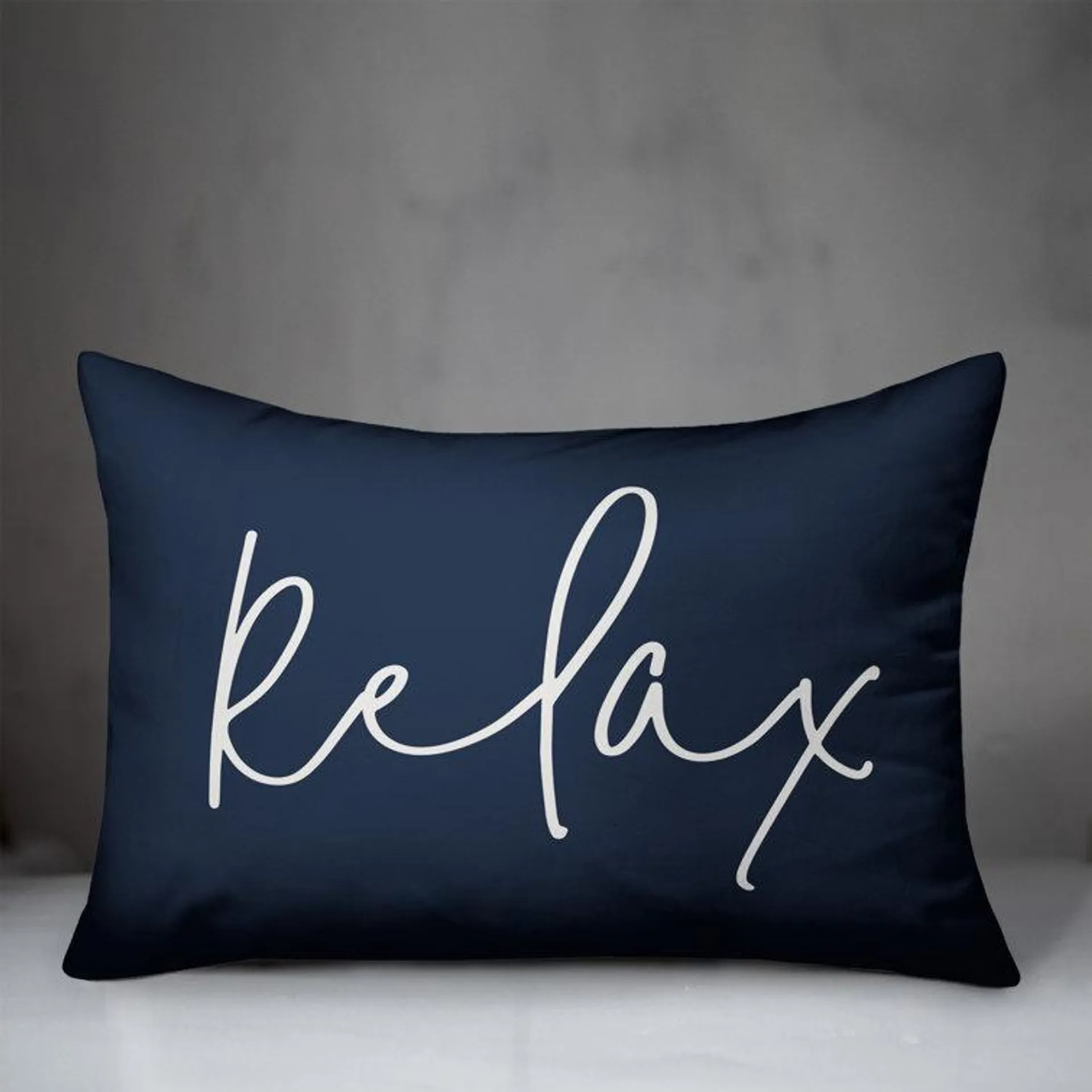 Mcgee Textual Indoor/Outdoor Throw Pillow