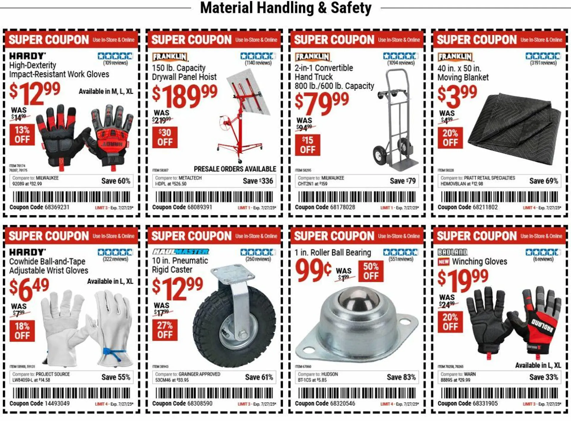 Weekly ad Harbor Freight from July 21 to July 30 2025 - Page 6