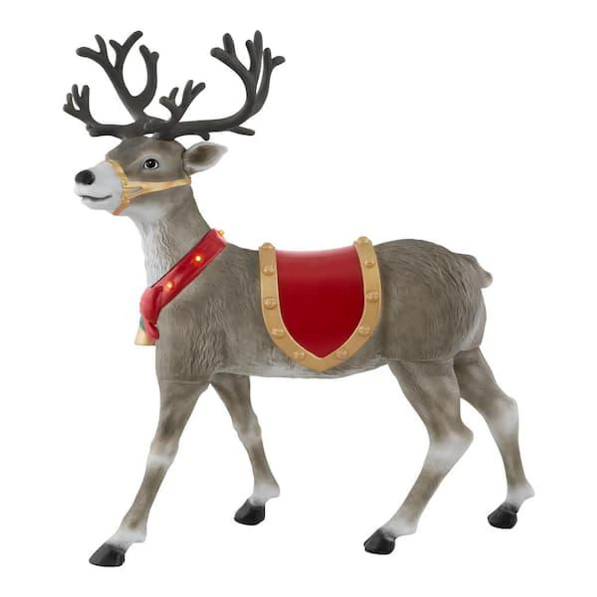 4.5 ft LED Standing Buck Holiday Yard Decoration