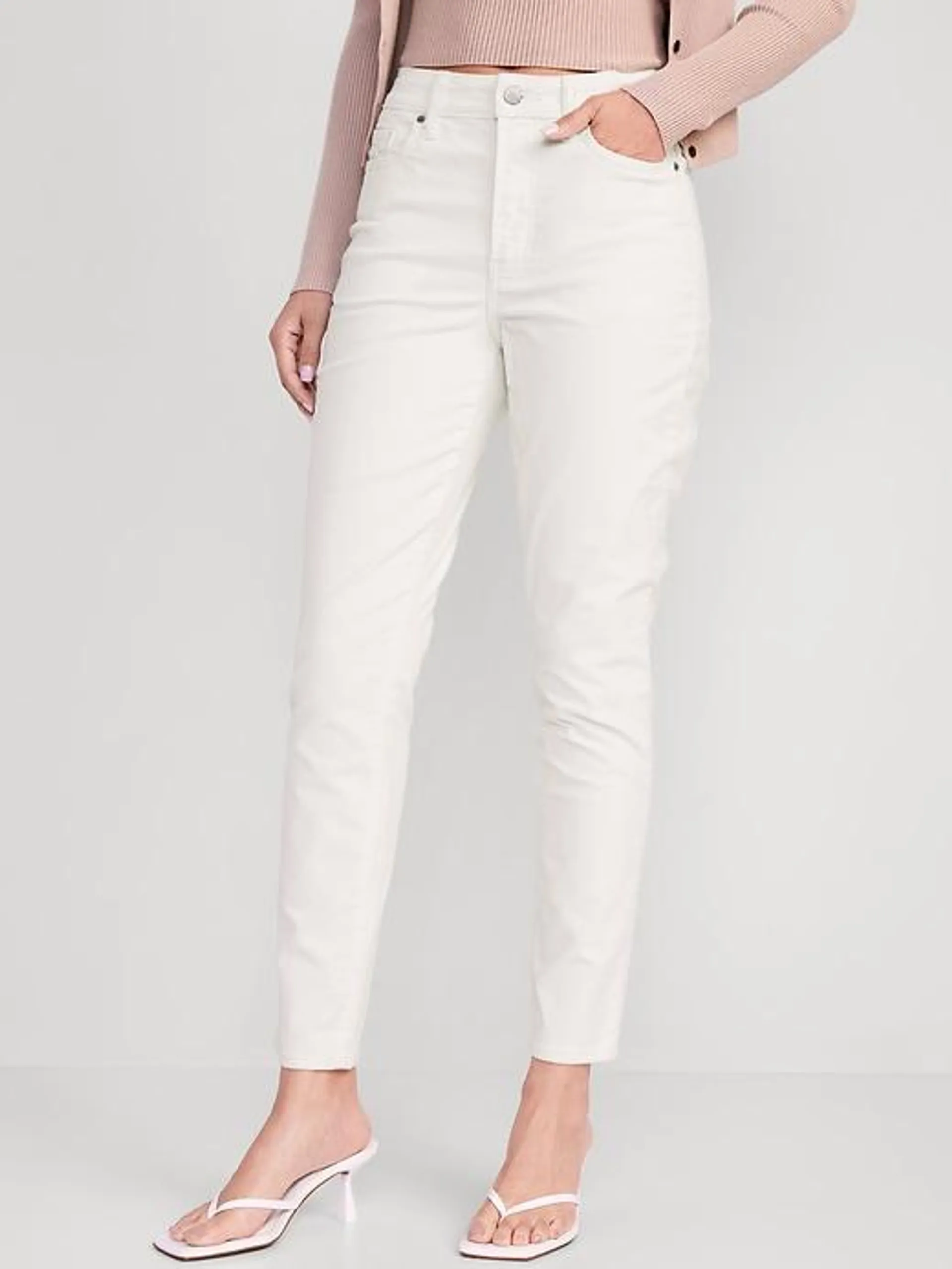 High-Waisted OG Straight Corduroy Ankle Pants