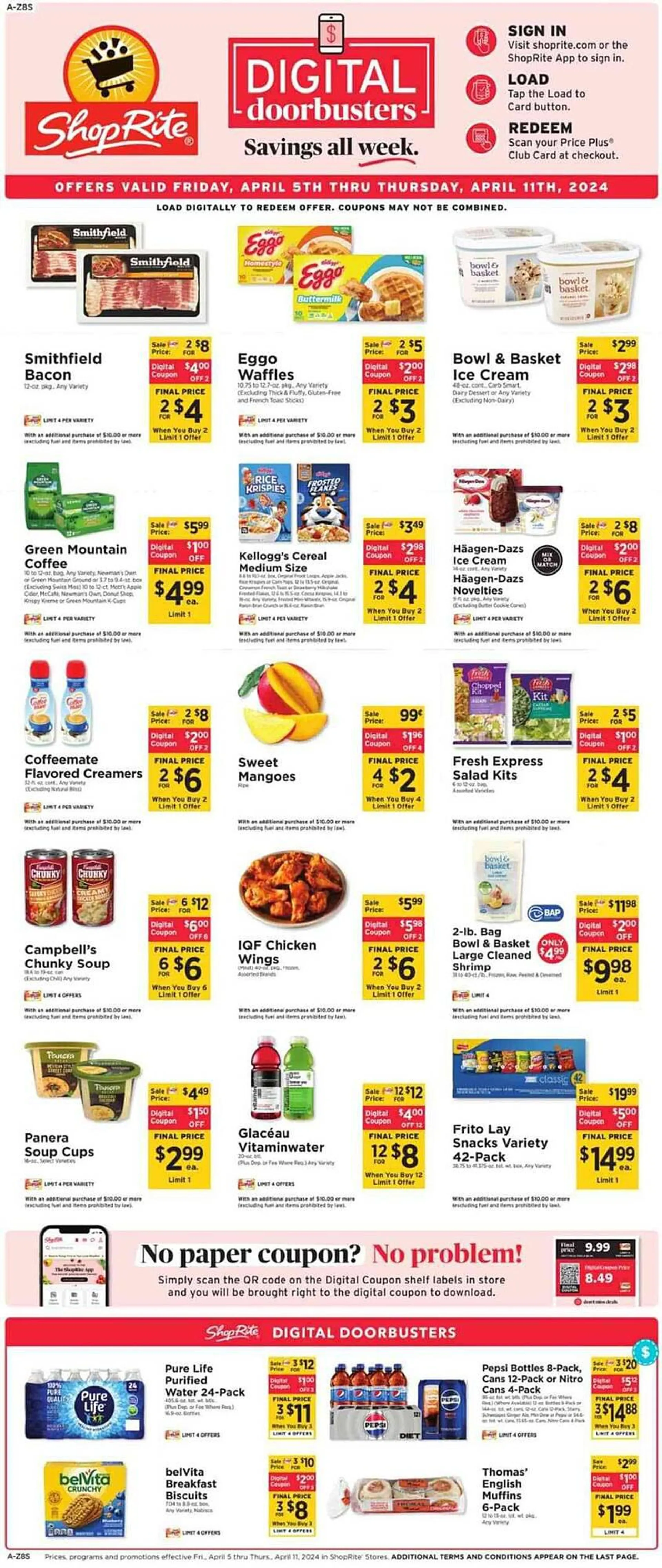 Weekly ad ShopRite Weekly Ad from April 5 to April 11 2024 - Page 2