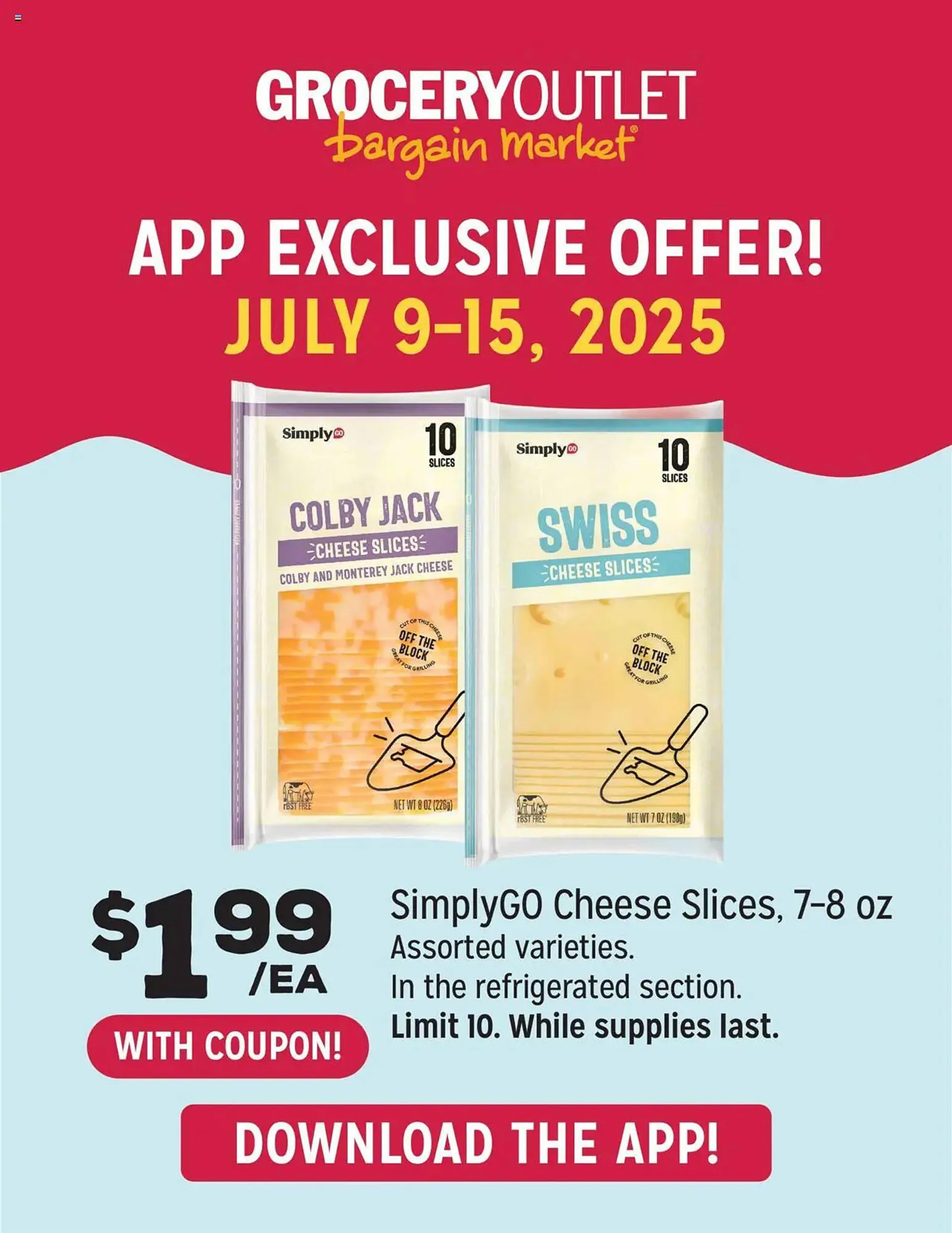 Weekly ad Grocery Outlet Weekly Ad from July 9 to July 16 2025 - Page 1
