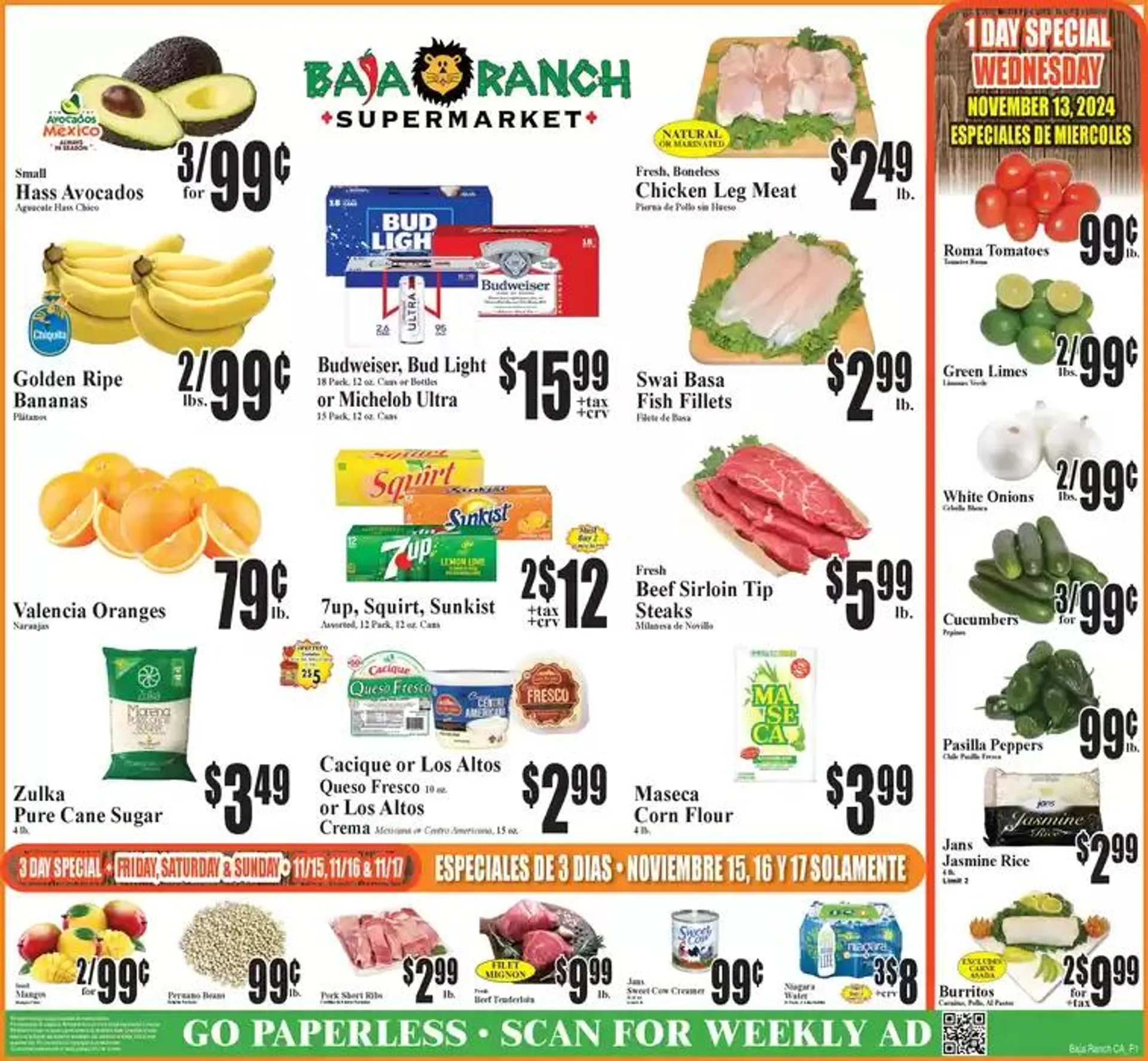 Baja Ranch weekly ad - 1