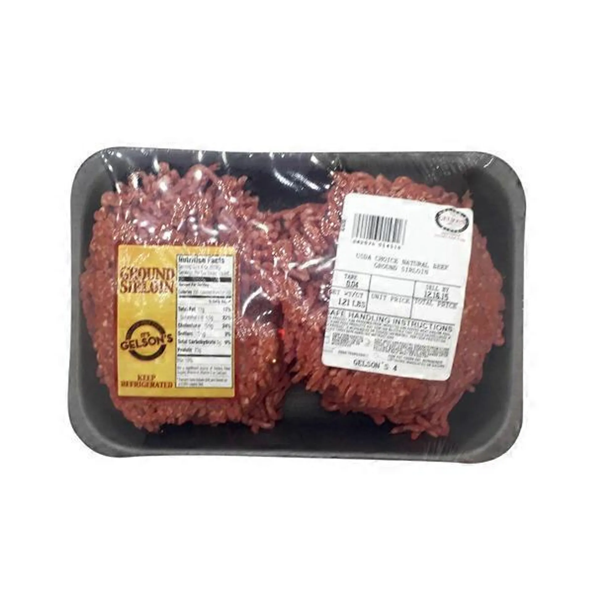 Ground Sirloin Beef