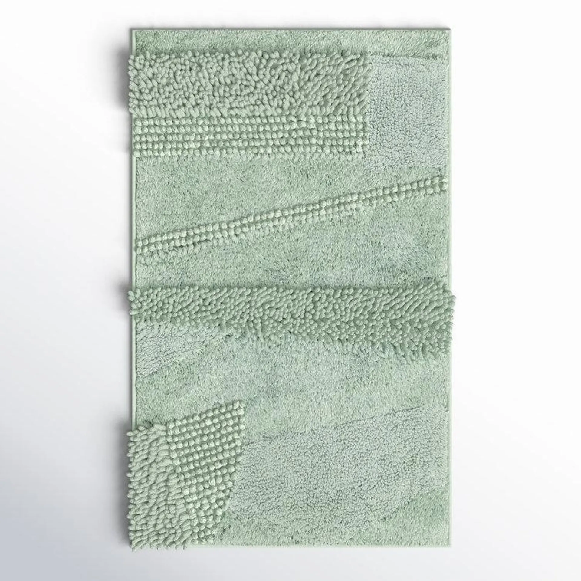 Laverne Solid Cotton Bath Rug