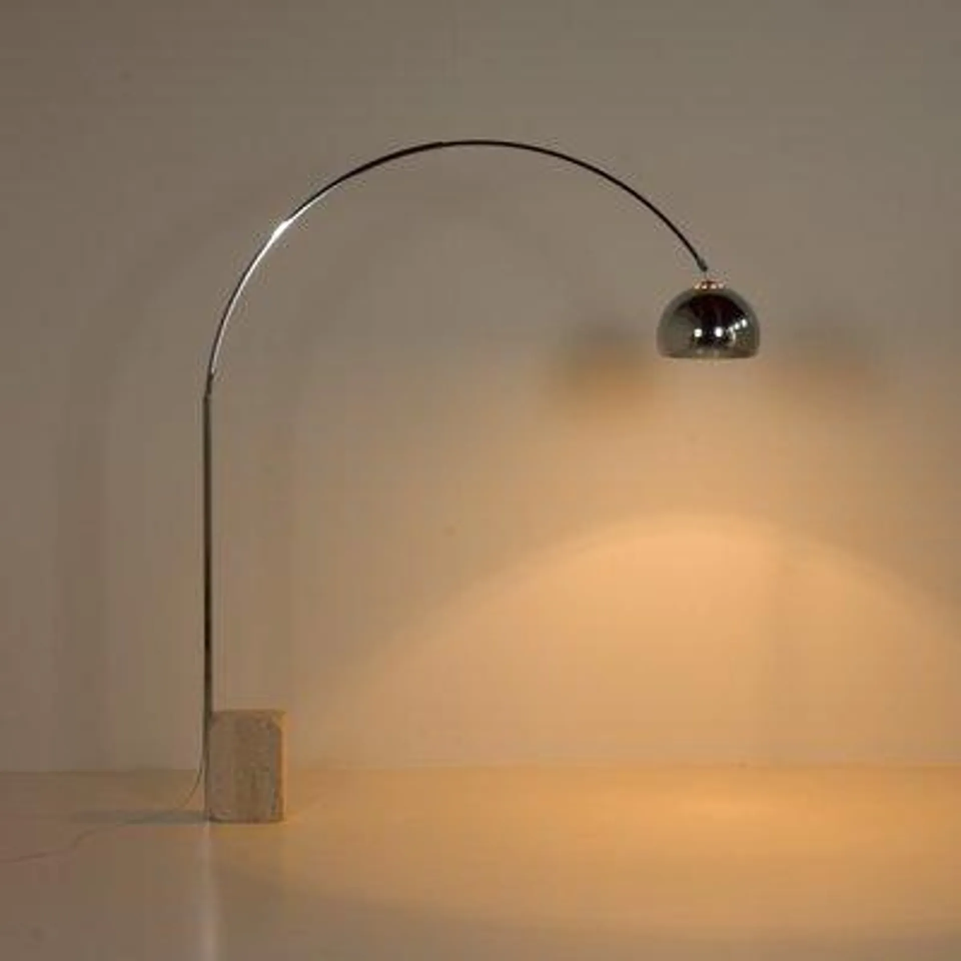 Mid-Century Modern Italian Arc Lamp, 1970s