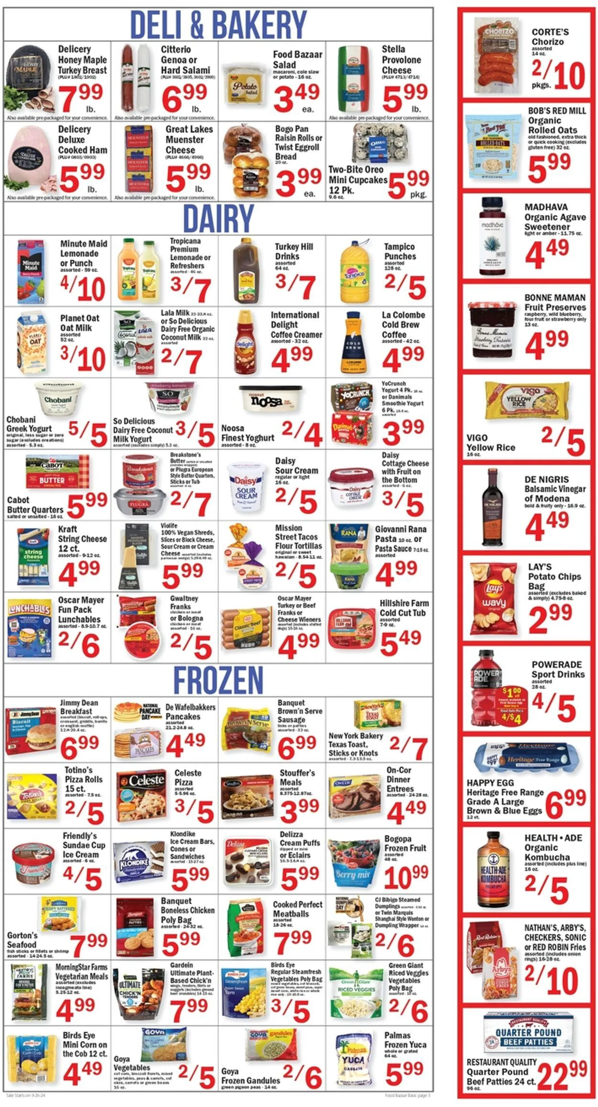 Weekly ad Food Bazaar Current weekly ad from September 26 to October 2 2024 - Page 3