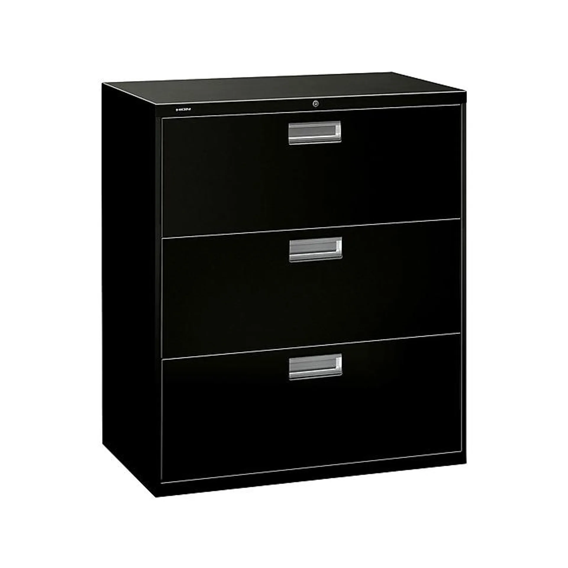 HON Brigade 600 Series 3-Drawer Lateral File Cabinet,