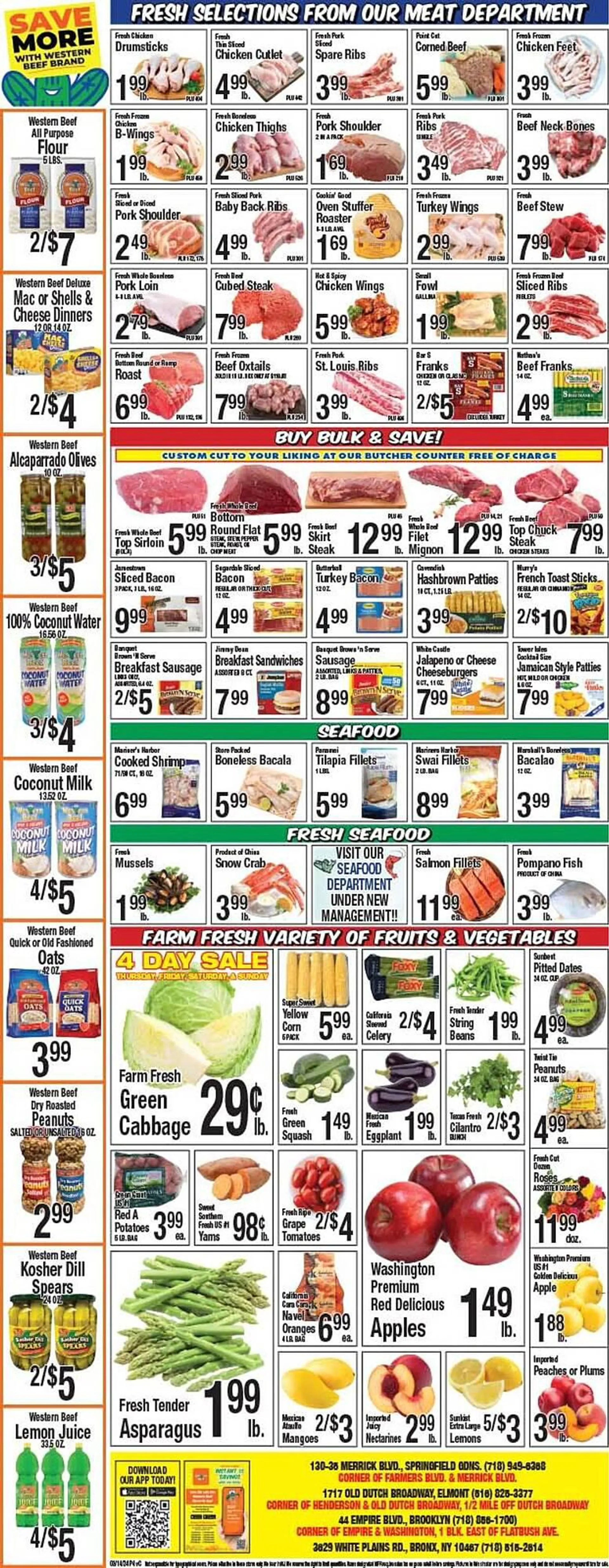 Weekly ad Western Beef Weekly Ad from March 14 to March 20 2024 - Page 4