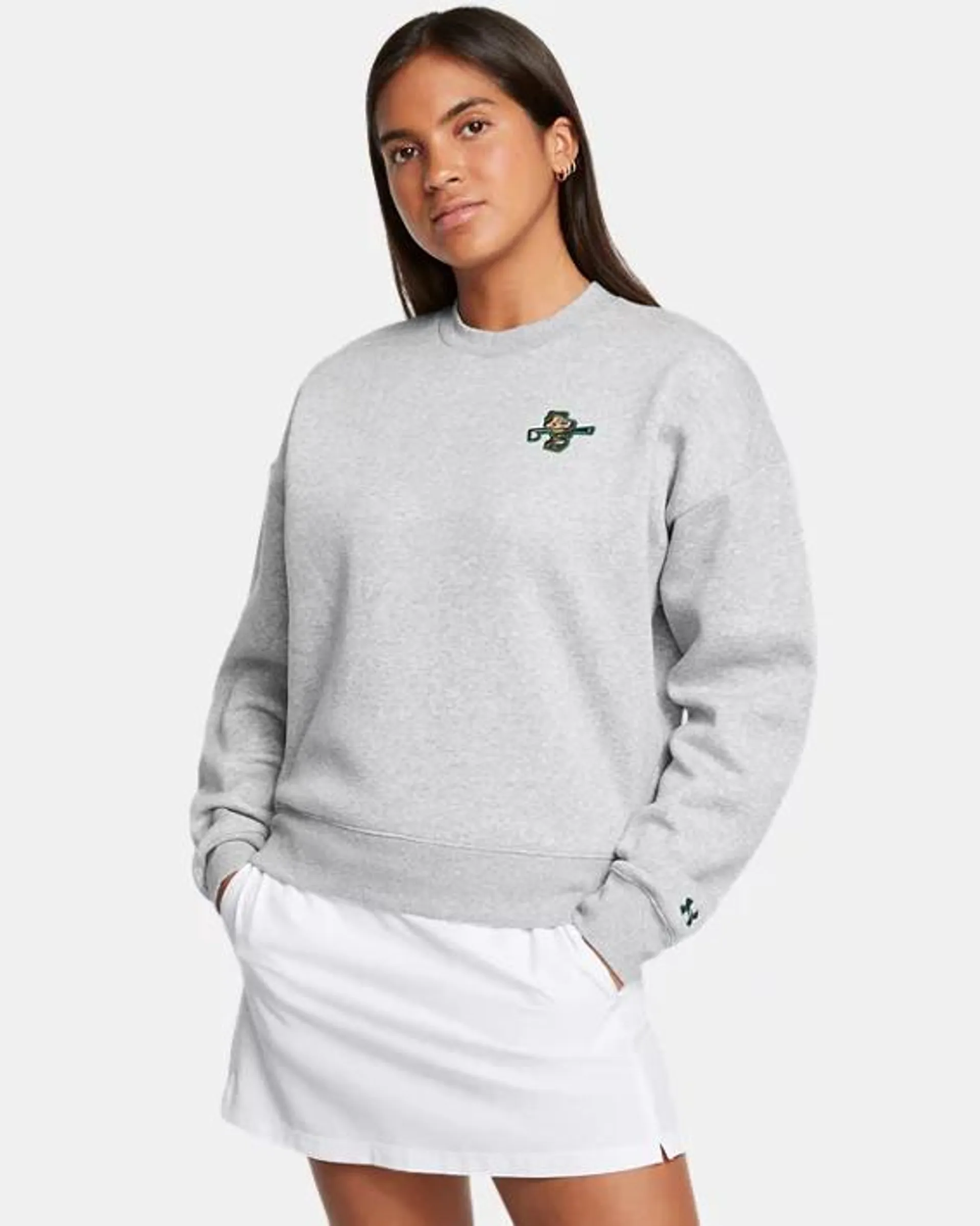 Women's UA Icon Fleece Goin' Under Crew