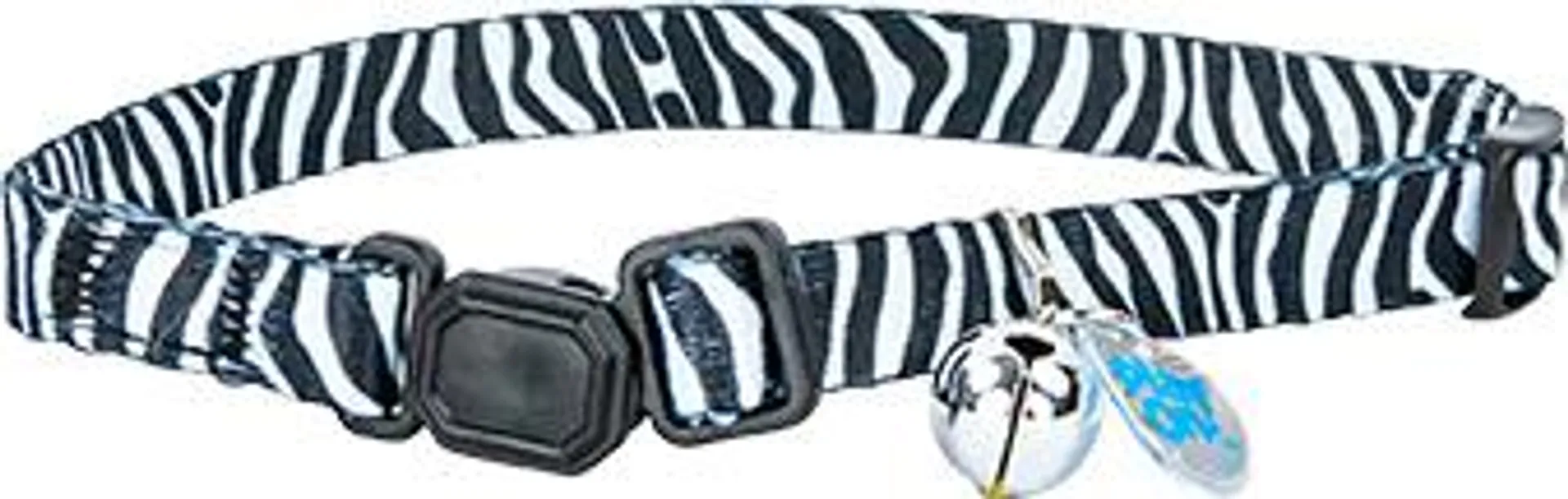 Play On Cat Zebra Adjustable Collar