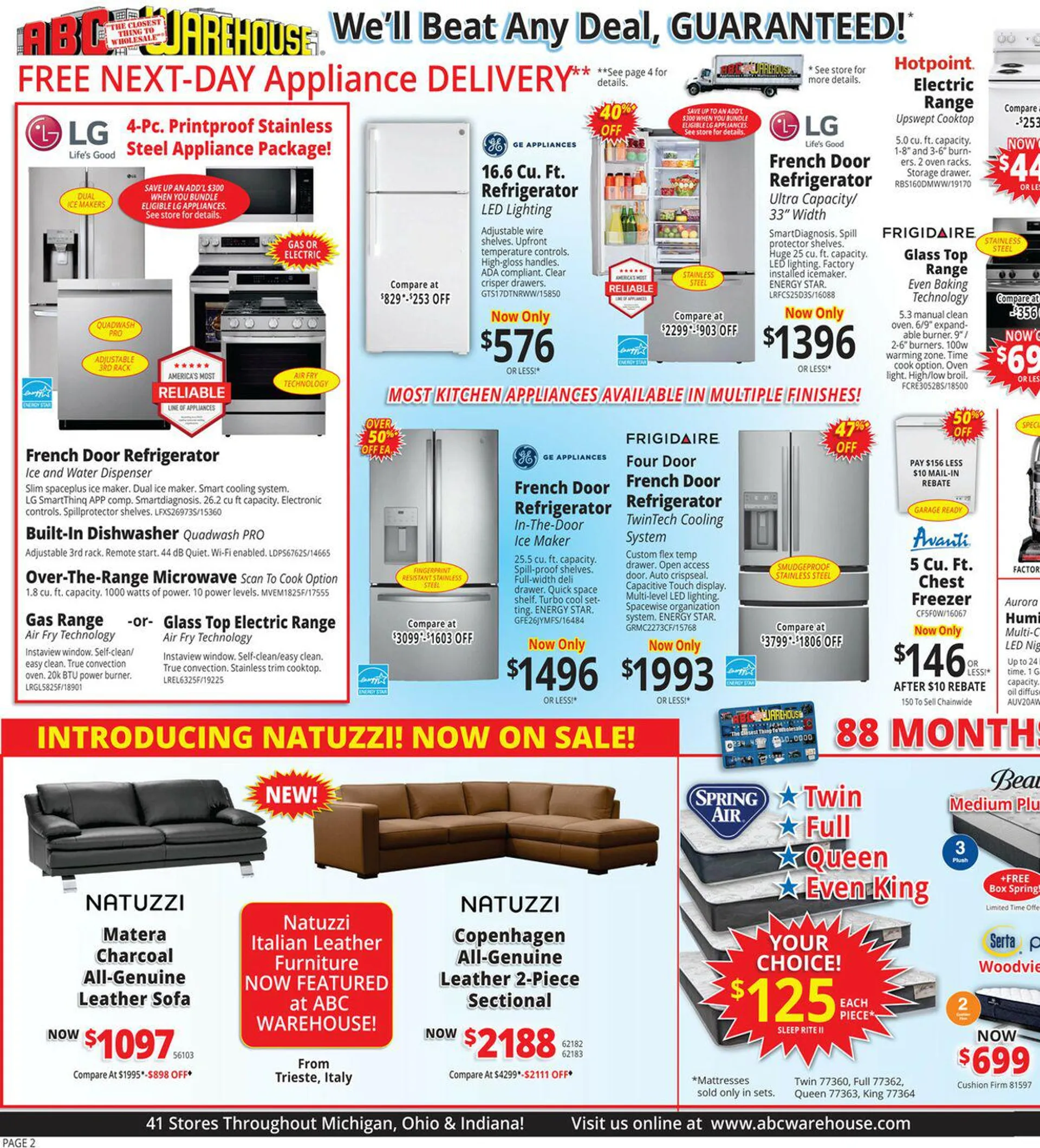 Weekly ad ABC Warehouse Current weekly ad from March 24 to March 30 2024 - Page 2