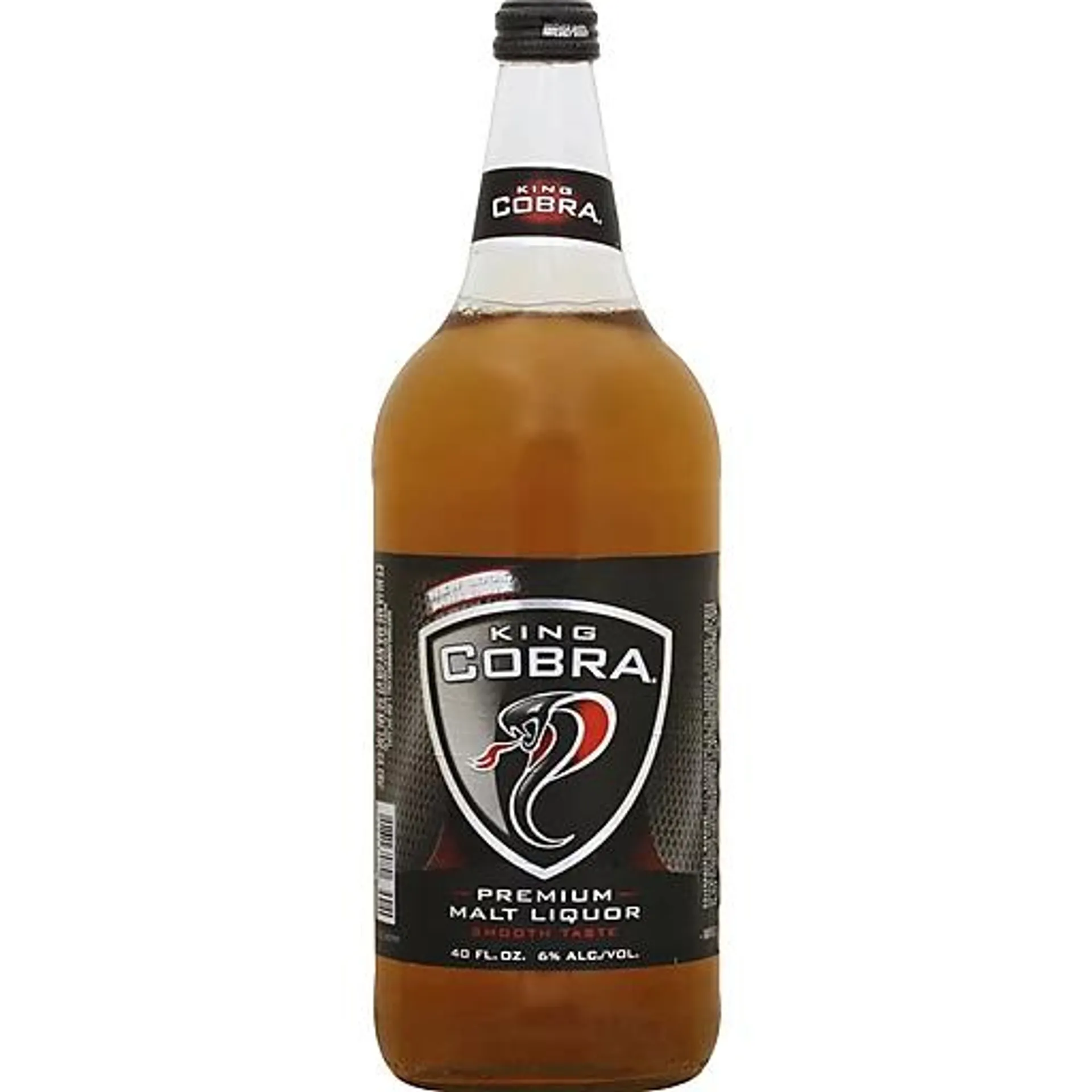 King Cobra Malt Liquor, Premium 40 Oz