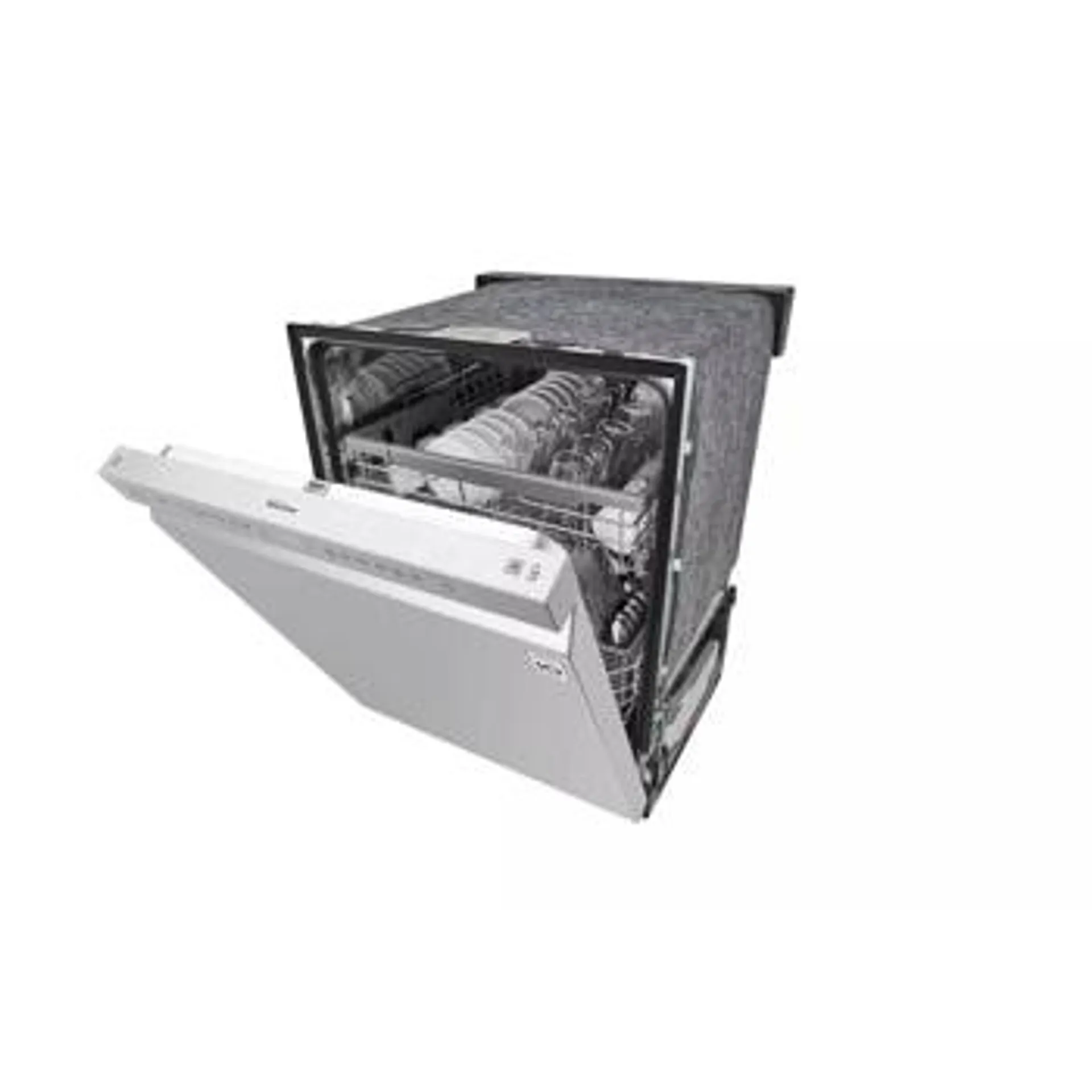 24-inch Wide Front Control Dishwasher in PrintProof™ Stainless Steel - LDF5545SS