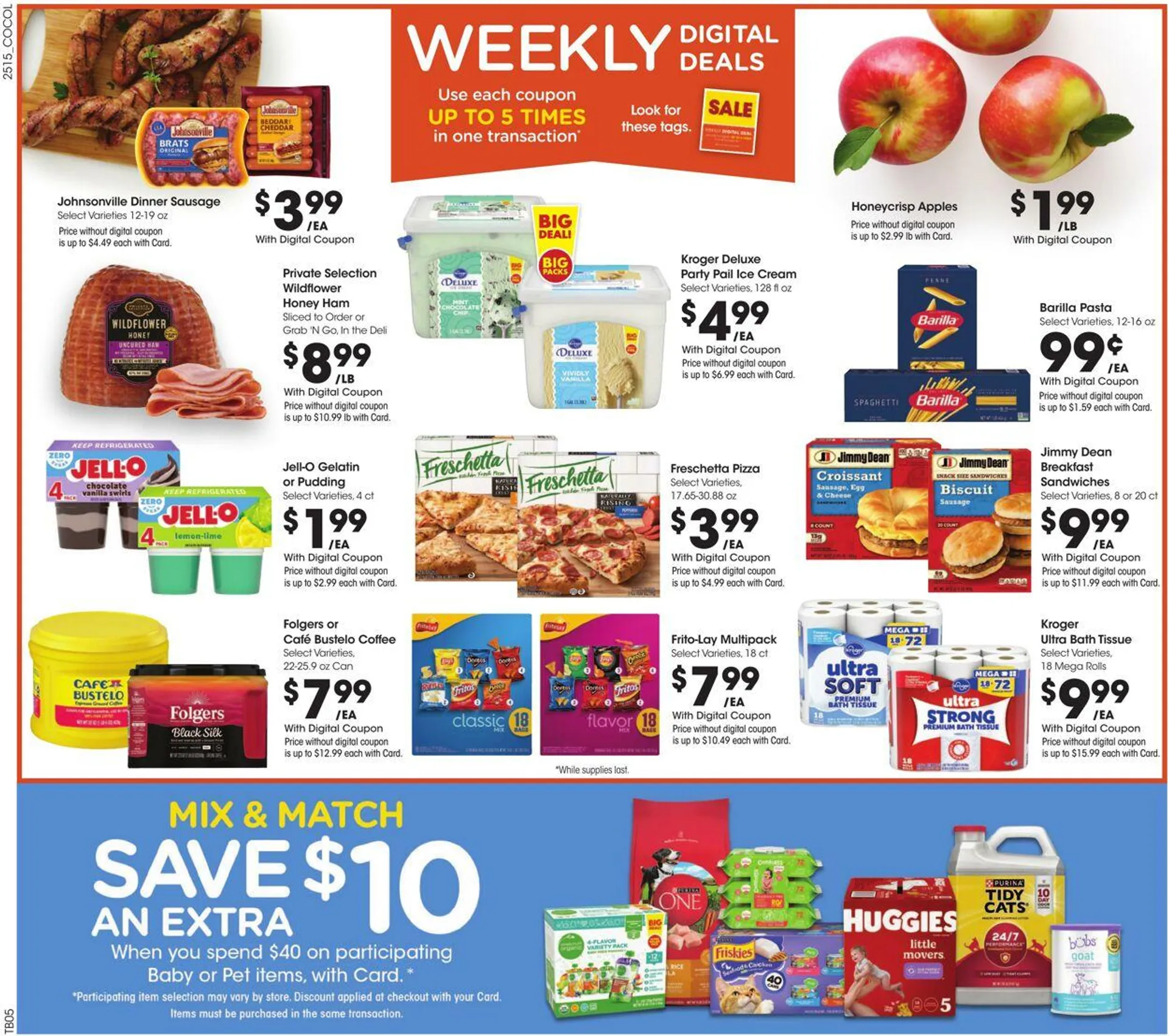 Weekly ad Kroger Current weekly ad from May 14 to May 20 2025 - Page 2