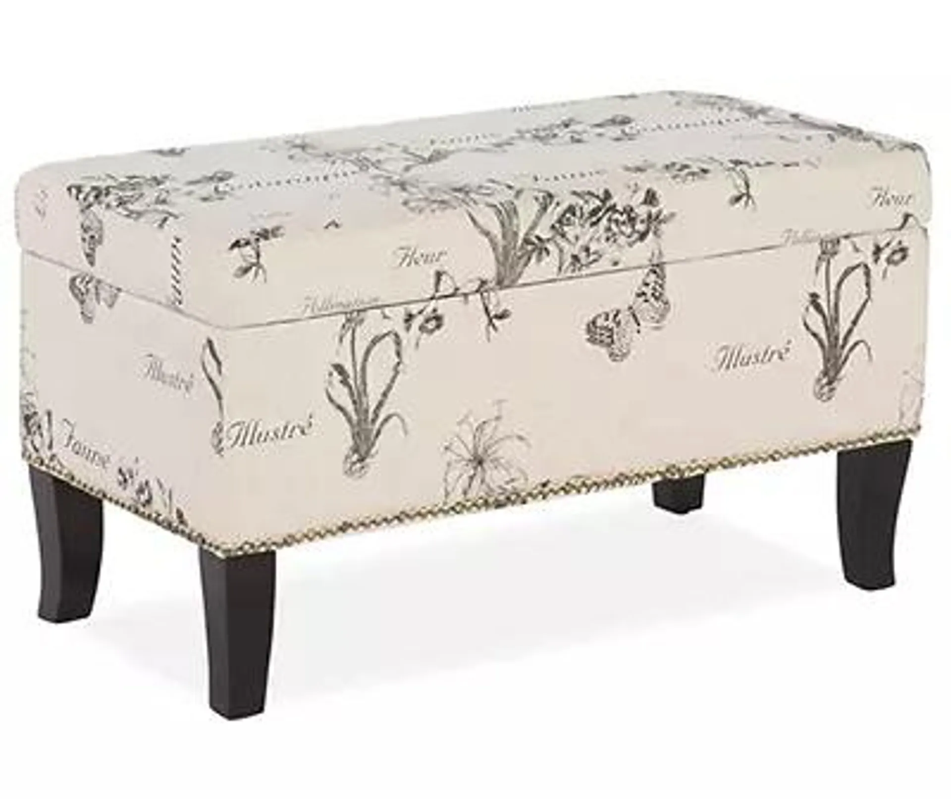 Claudia Botanical Storage Ottoman