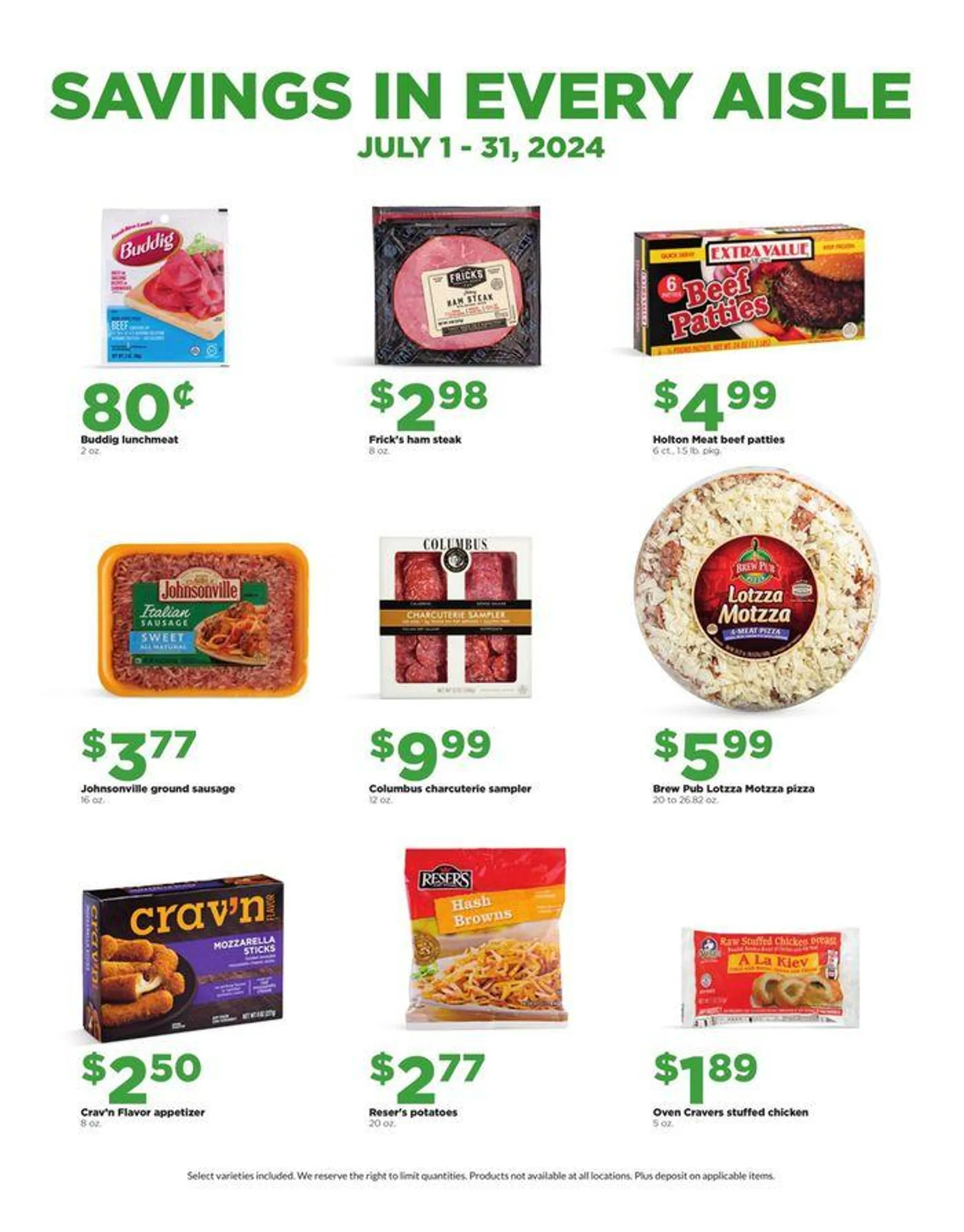 Weekly ad Thirsty Savings from July 3 to July 31 2024 - Page 7