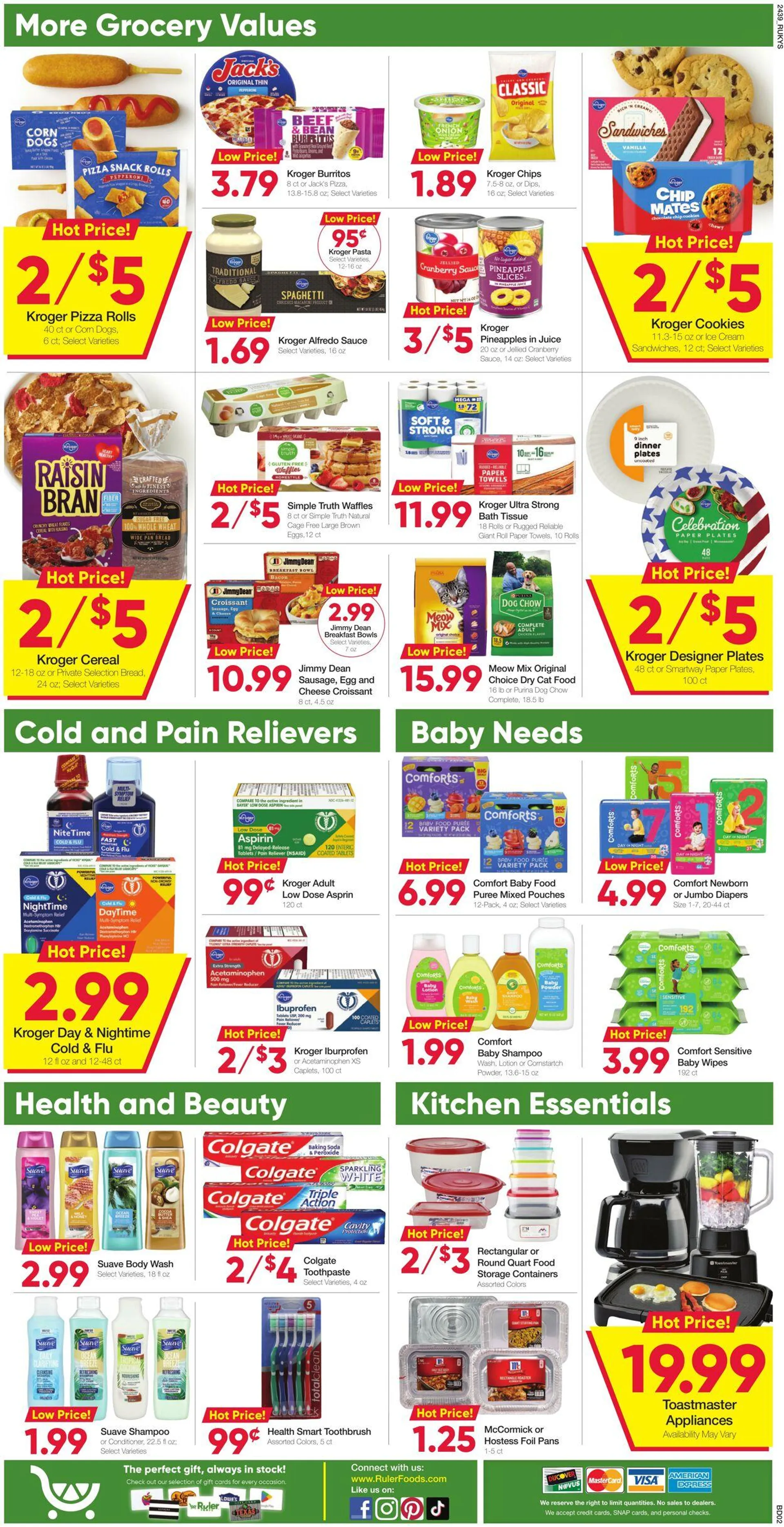 Weekly ad Ruler Foods Current weekly ad from October 30 to November 12 2024 - Page 4