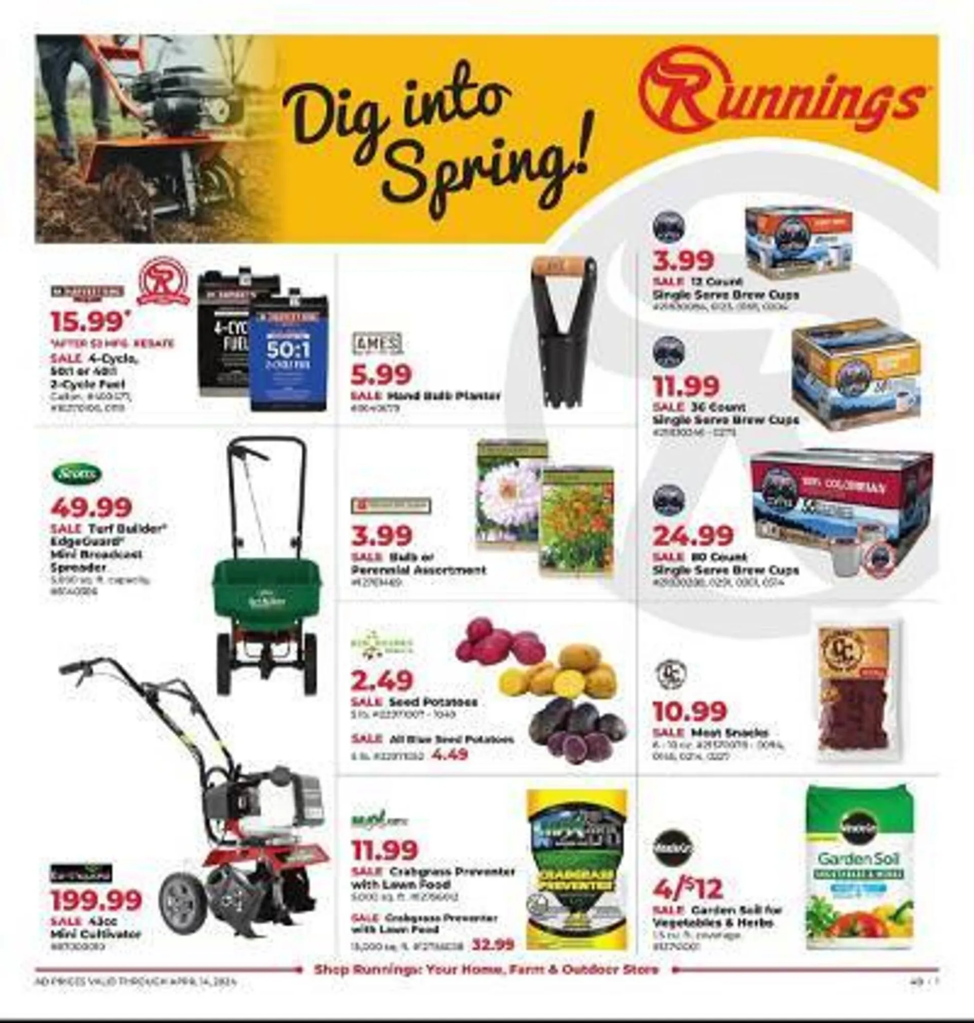 Weekly ad Runnings Weekly Ad from April 6 to April 14 2024 - Page 