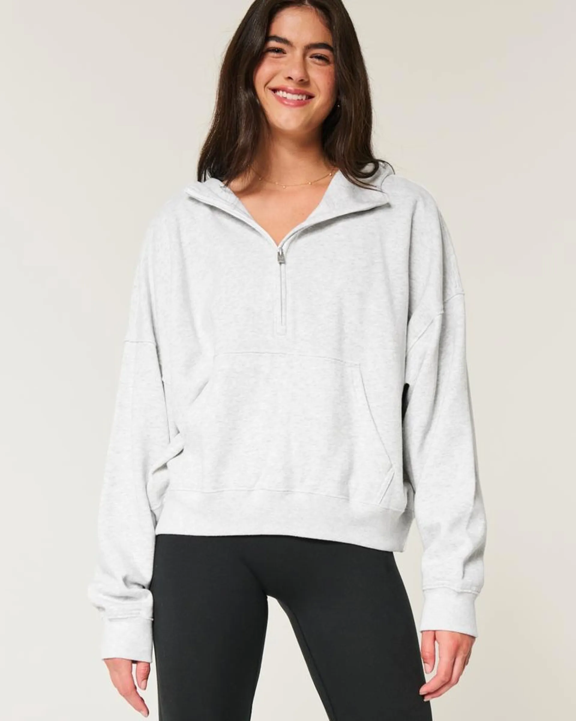 Easy Half-Zip Hoodie