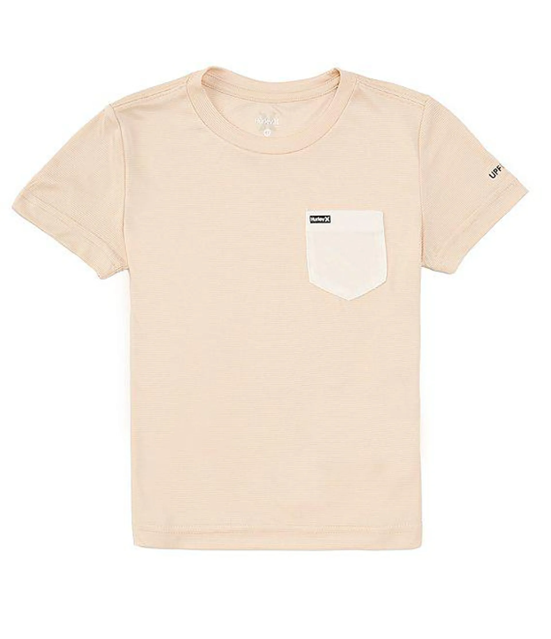 Little Boys 2T-7 Short Sleeve Contrast-Pocket Swim T-Shirt