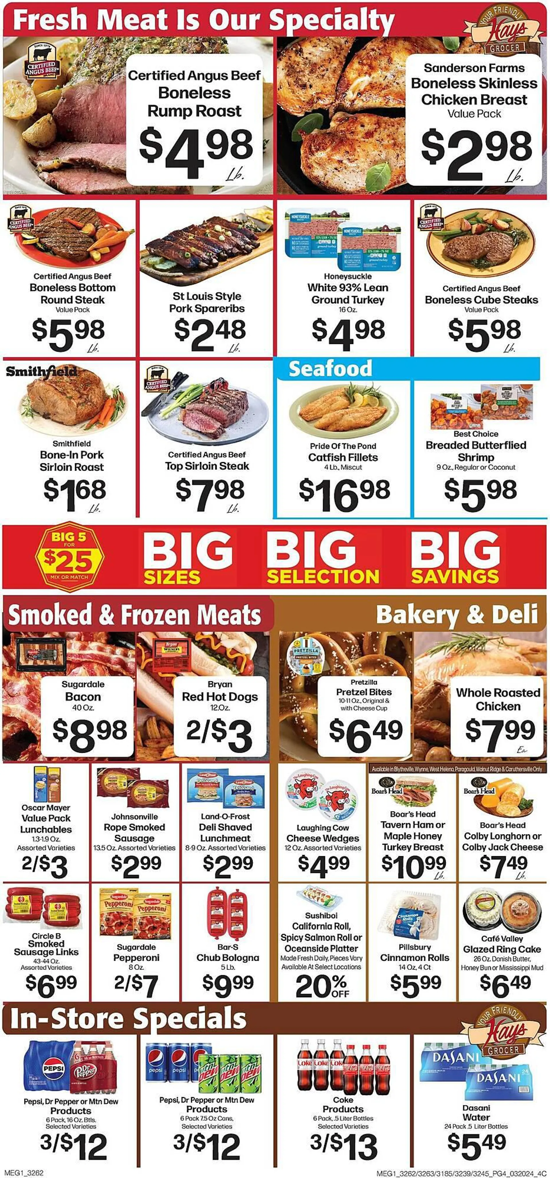 Weekly ad Hays Supermarket Weekly Ad from March 20 to March 26 2024 - Page 6