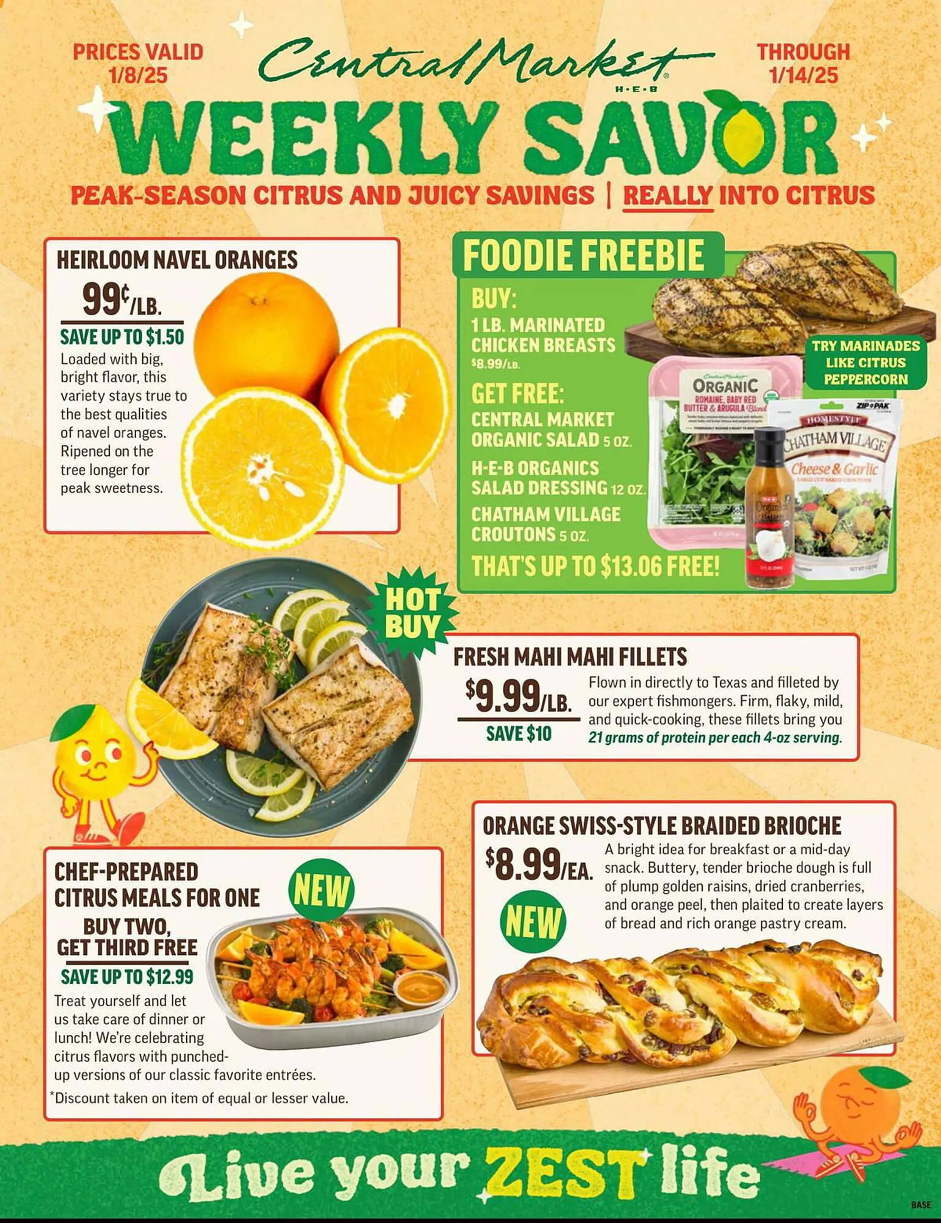 Central Market Weekly Ad - 1