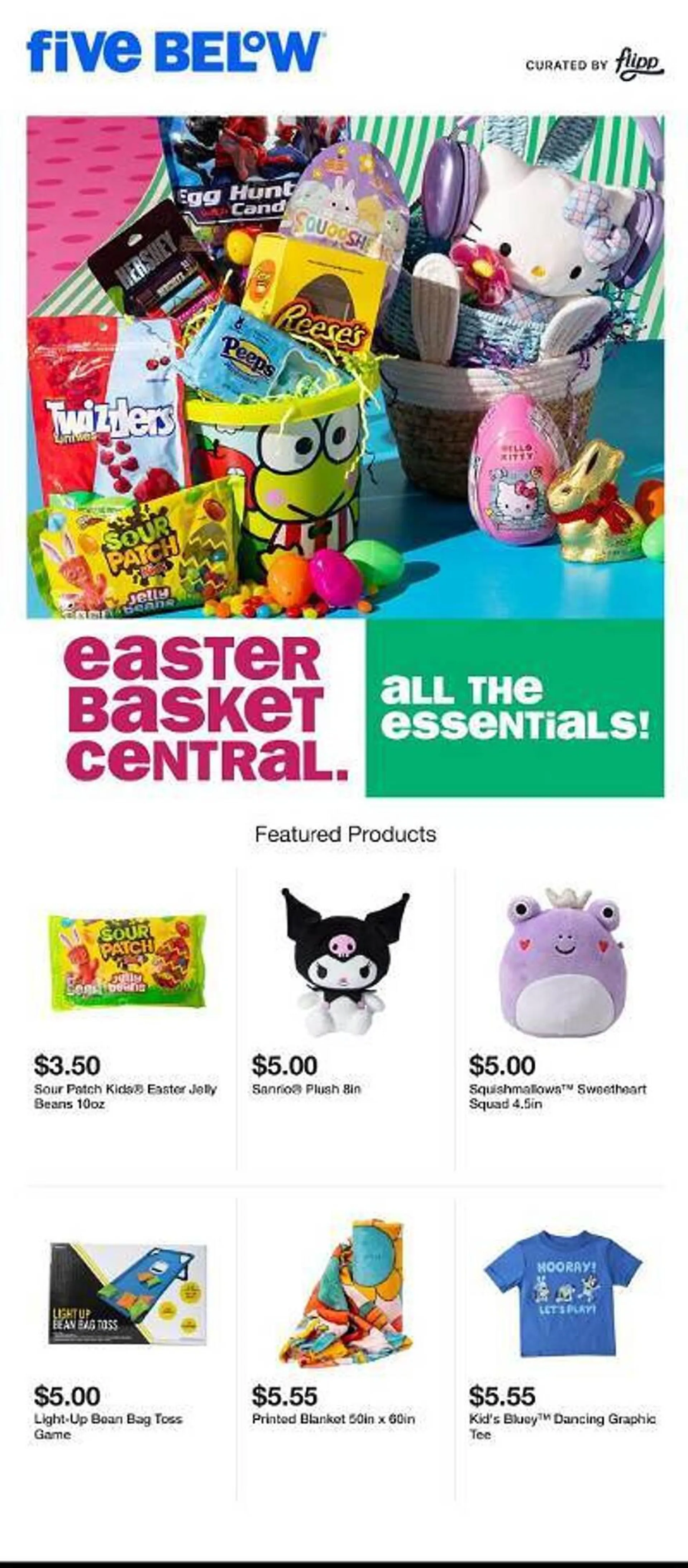 Weekly ad Five Below Weekly Ad from February 23 to February 29 2024 - Page 