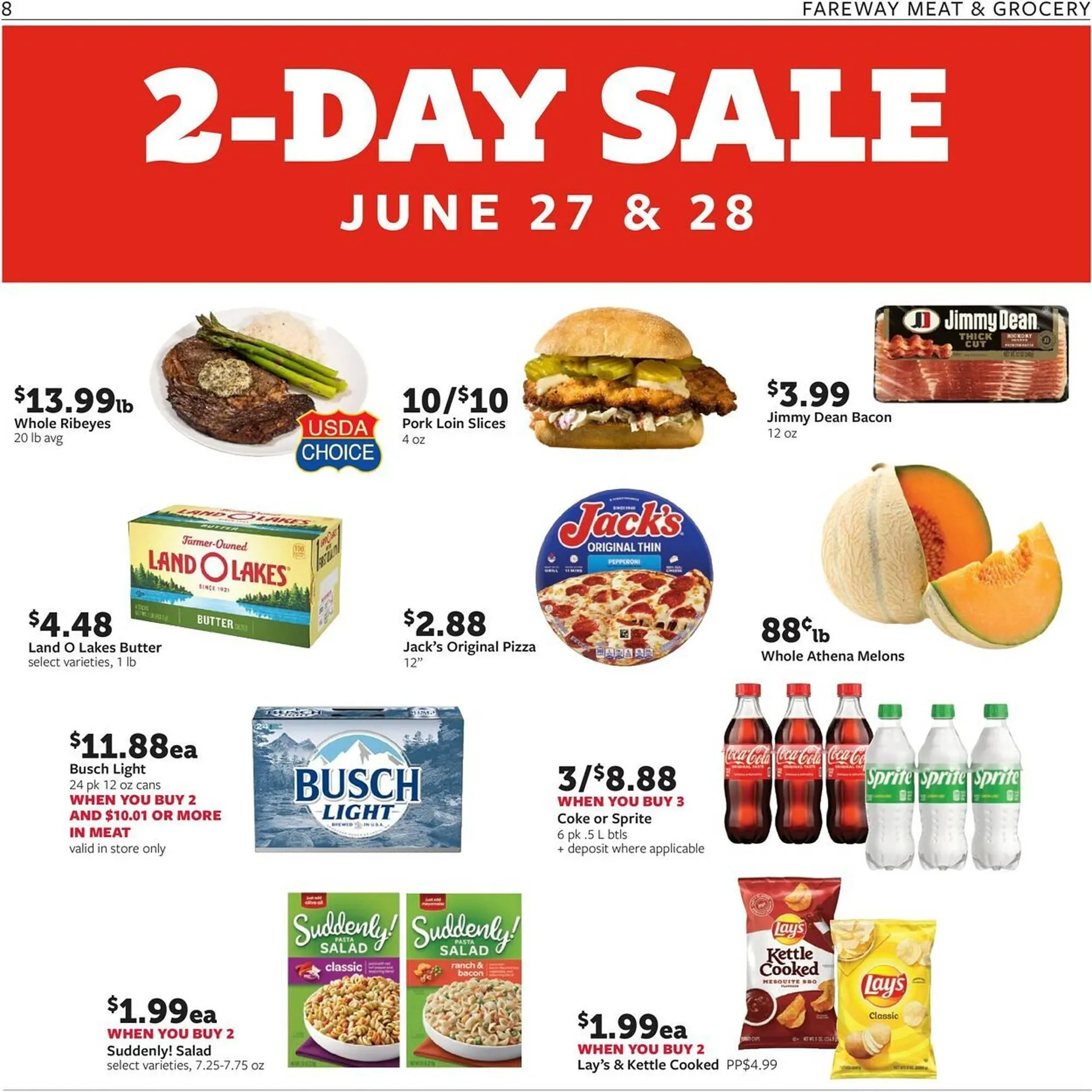 Weekly ad Fareway Weekly Ad from June 22 to June 28 2025 - Page 8