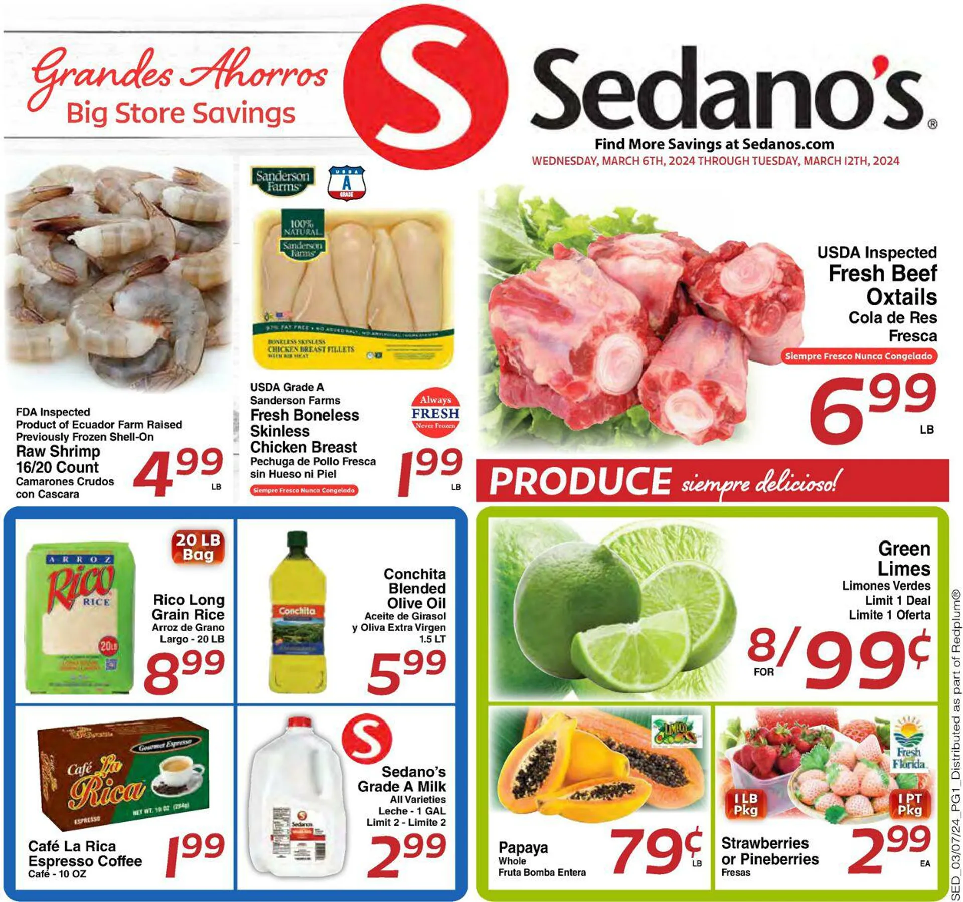 Weekly ad Sedano's from February 28 to March 5 2024 - Page 