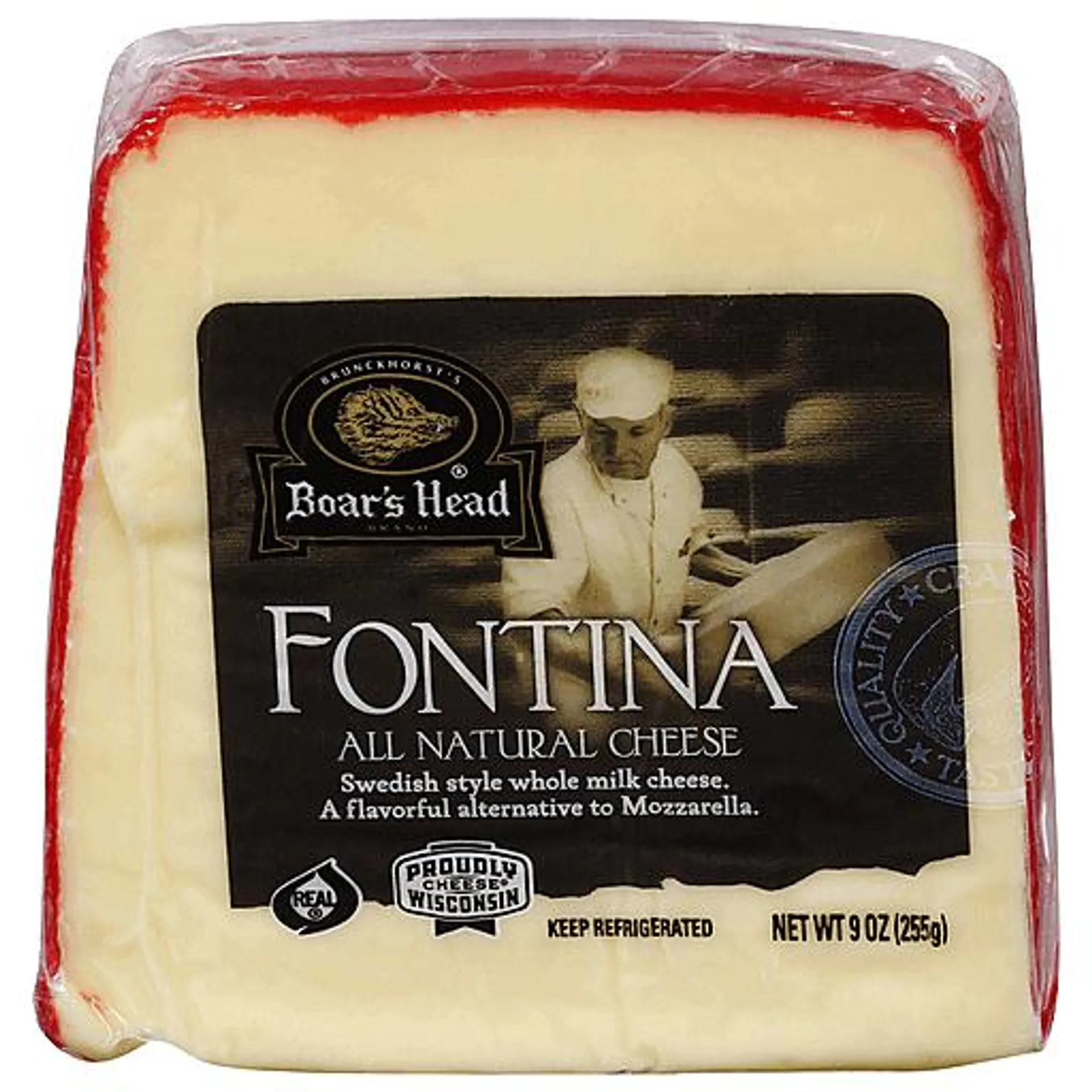Boar's Head Fontina Cheese 9 oz