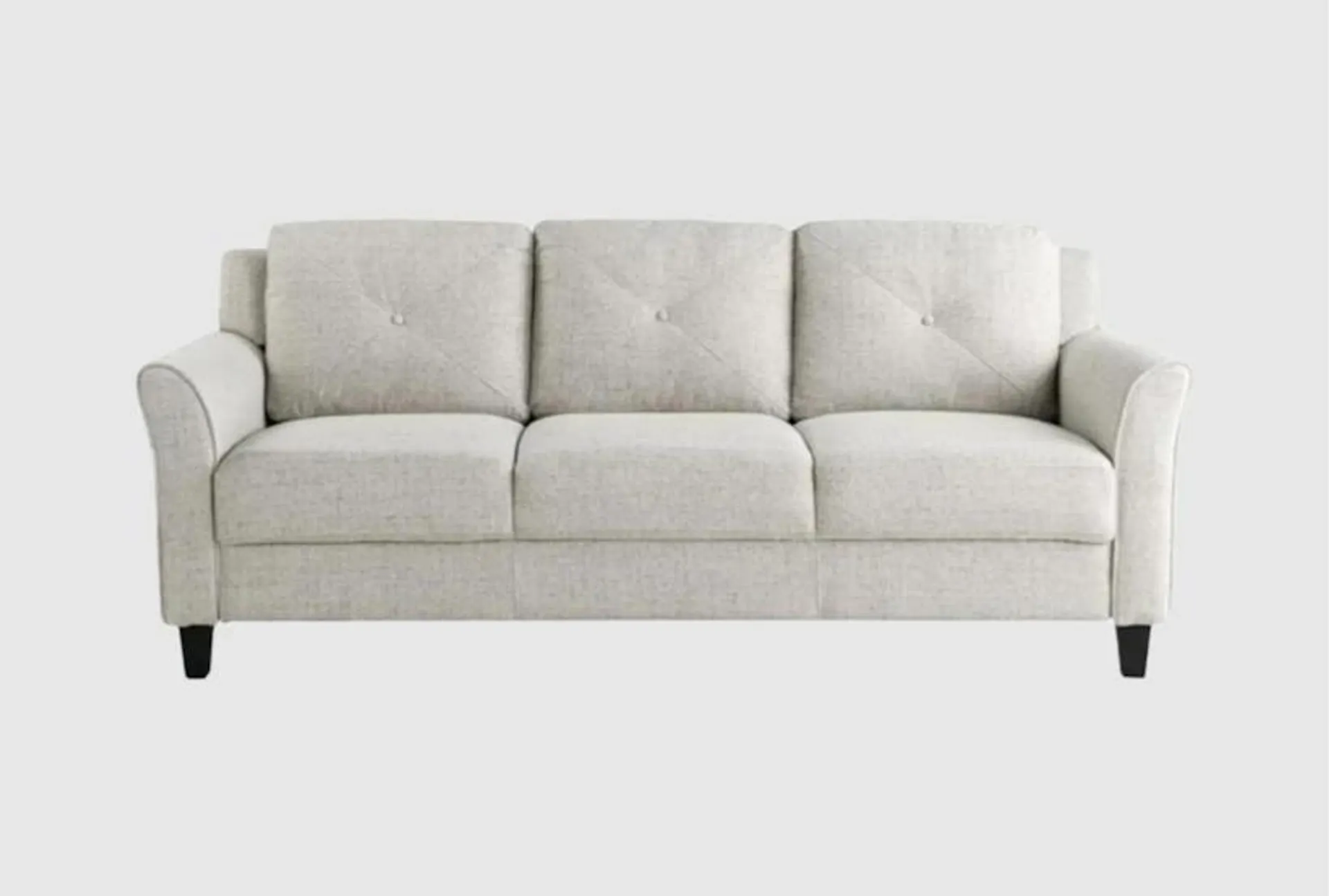 Hartford Beige Fabric 79" Sofa