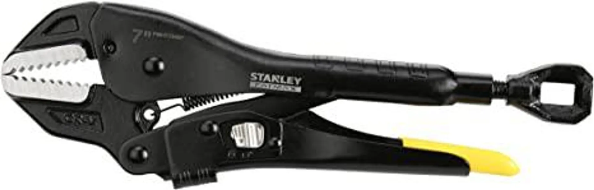 Stanley FMHT0-75467 straight Locking Mole plier, Black