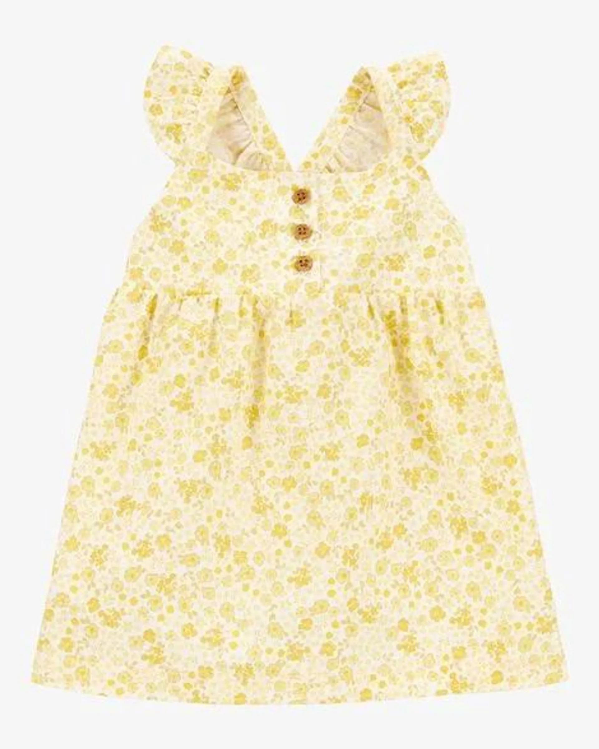 Baby Floral Flutter Dress