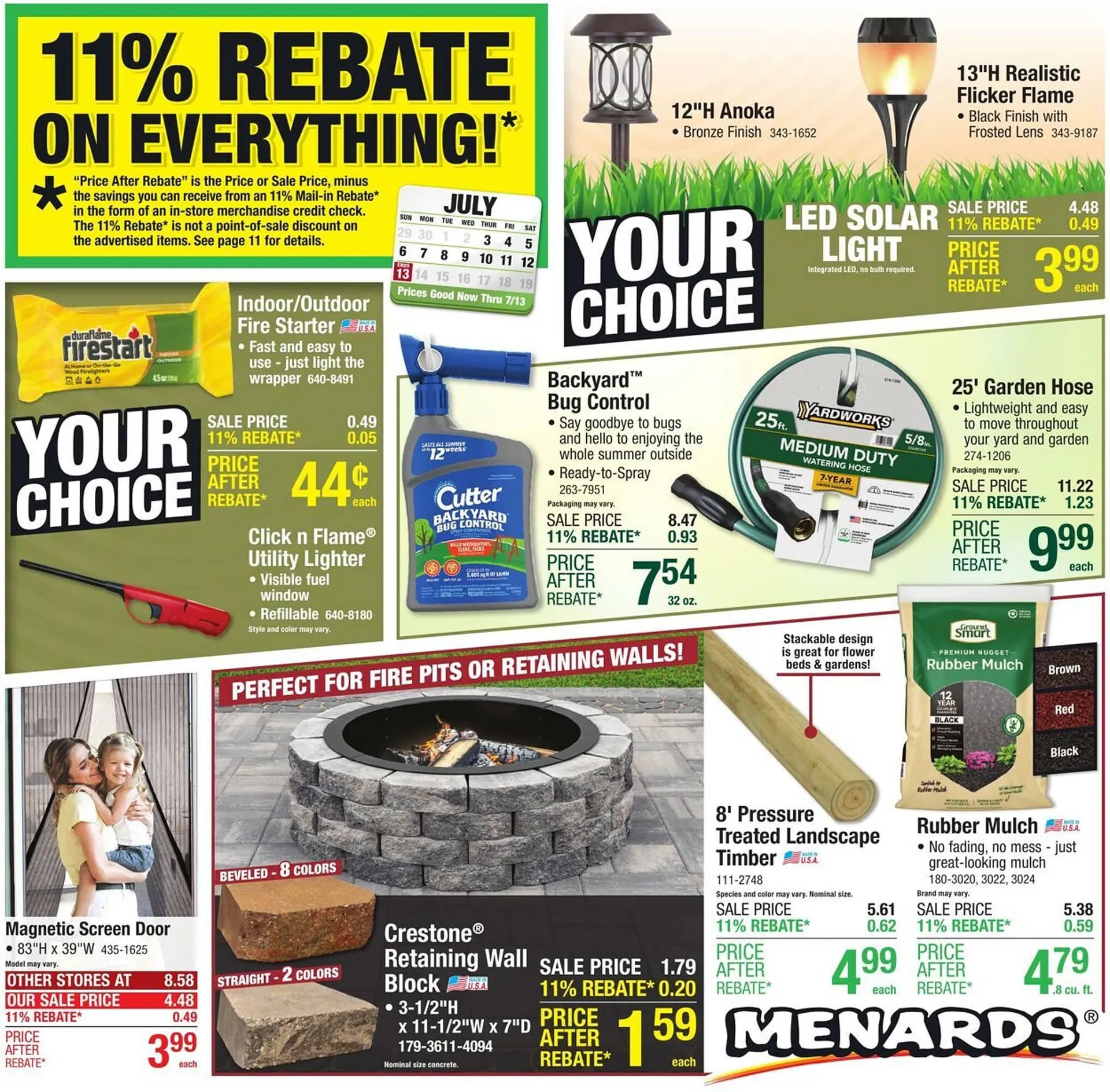 Menards Weekly Ad - 1