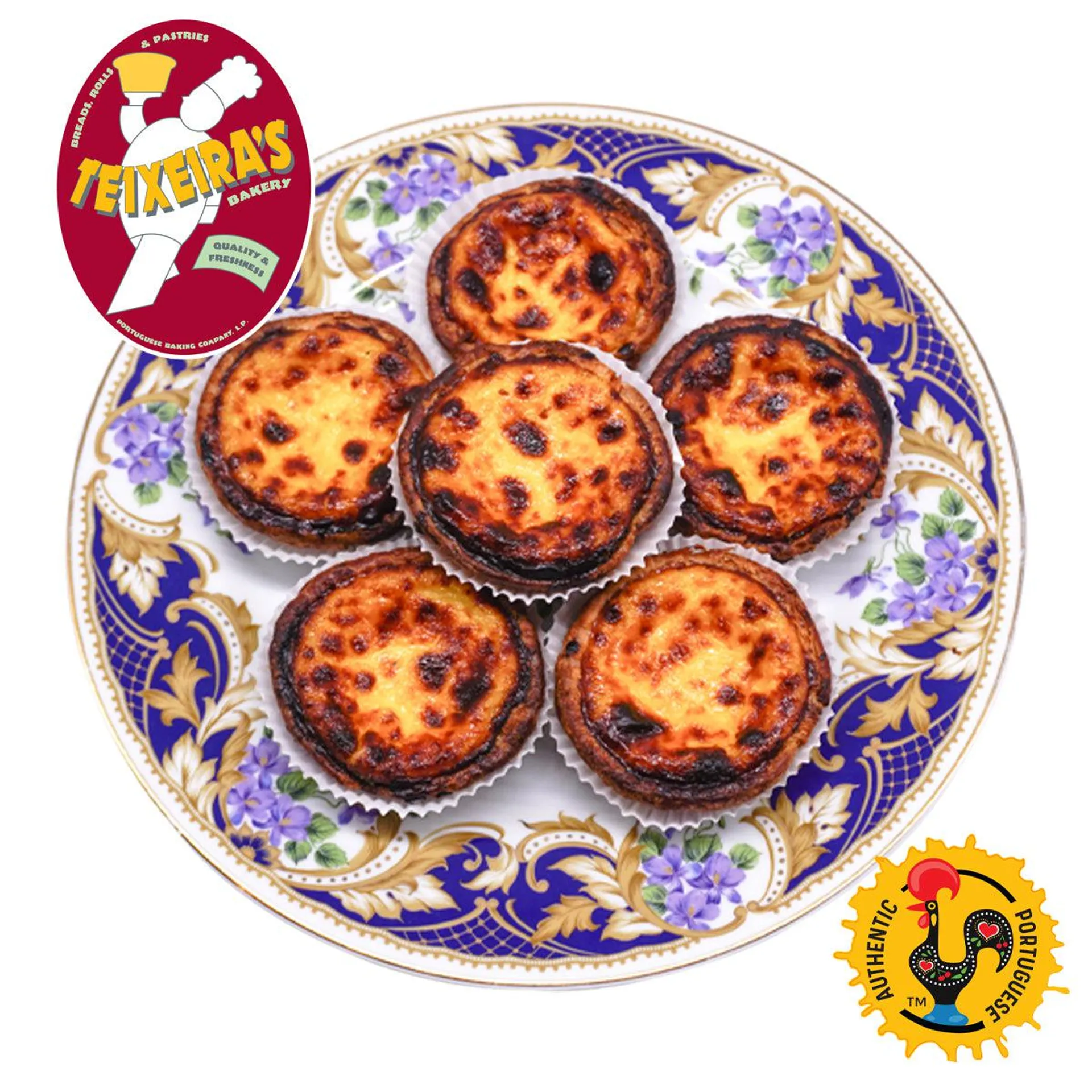 Teixeiras Pasteis de Belem 6ct