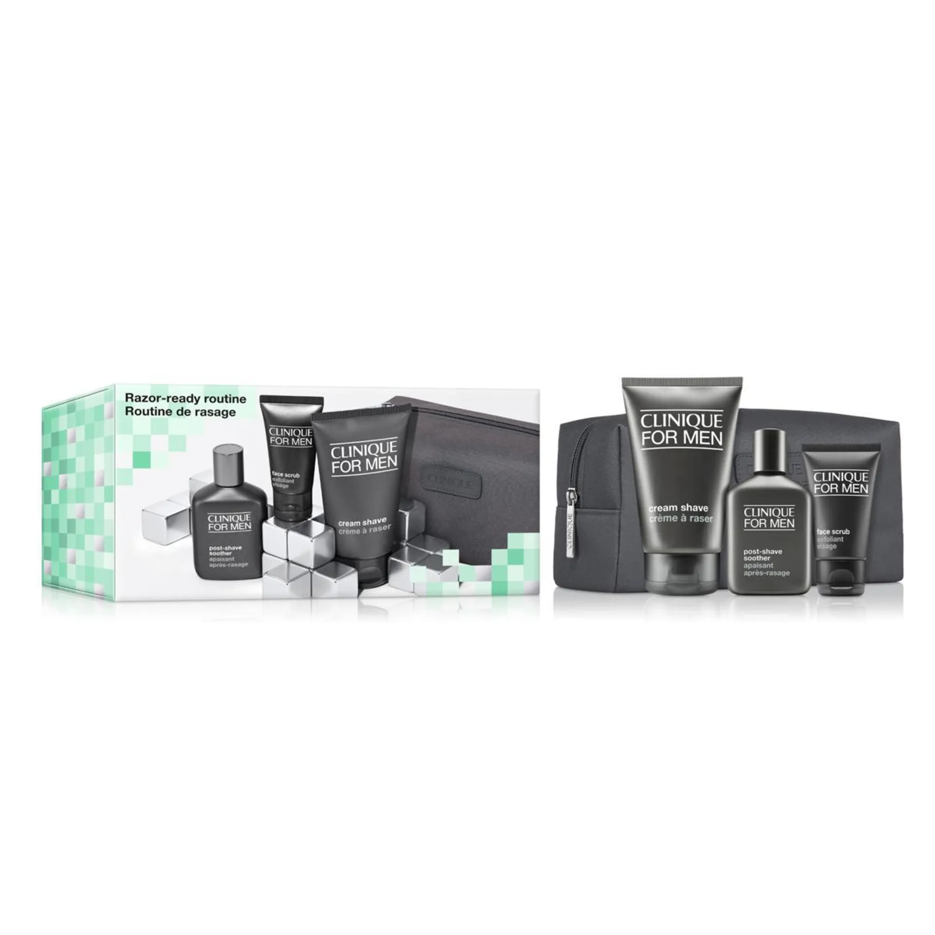 Clinique Razor-Ready Routine Men's Skincare Set