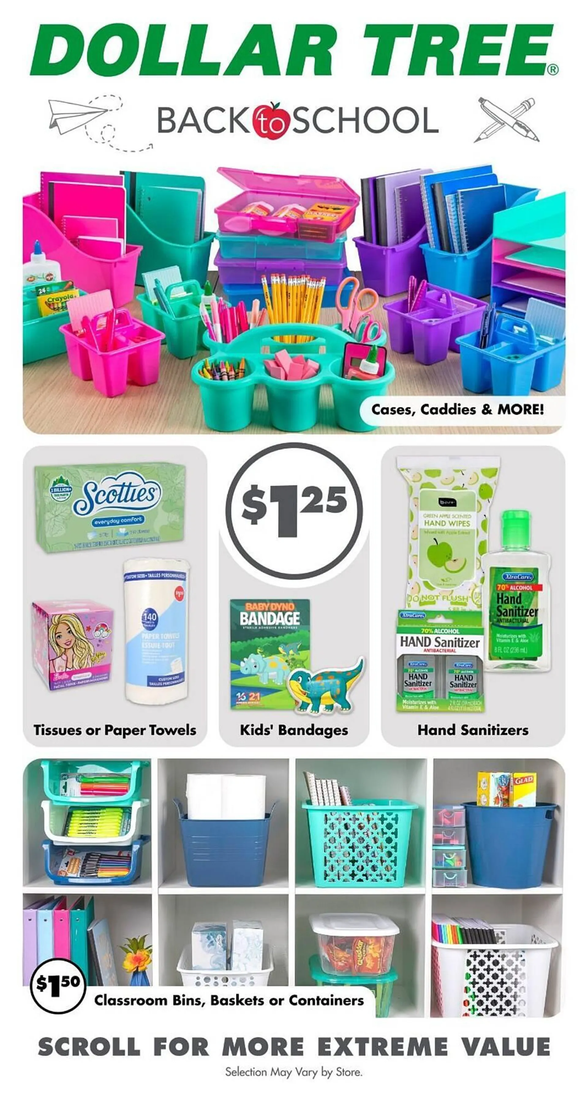 Weekly ad Dollar Tree Weekly Ad from July 27 to August 16 2025 - Page 1
